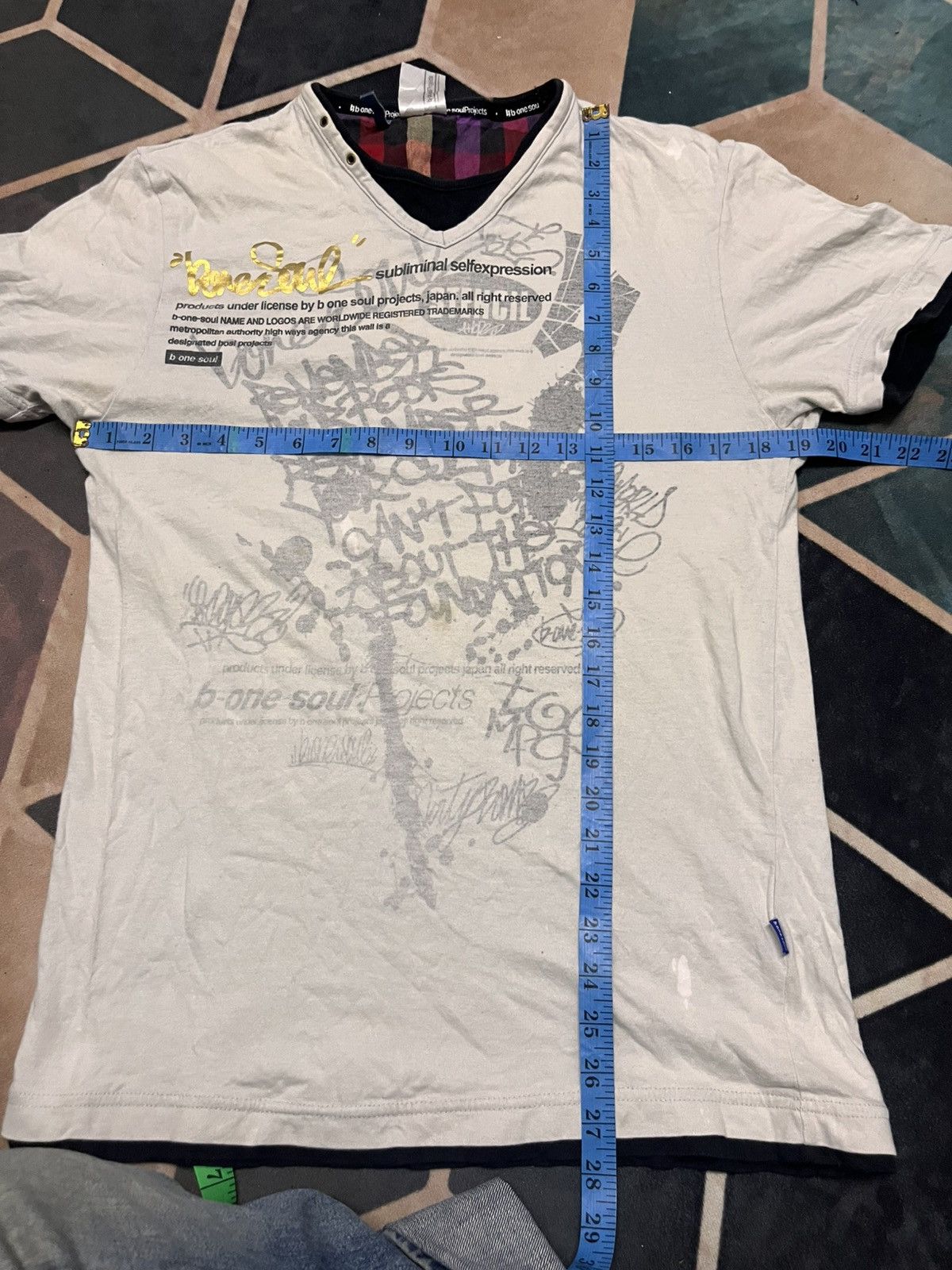 In The Attic 💥Y2K B One Soul Japanese Punk Brand Size US M / EU 48-50 / 2 - 14 Thumbnail