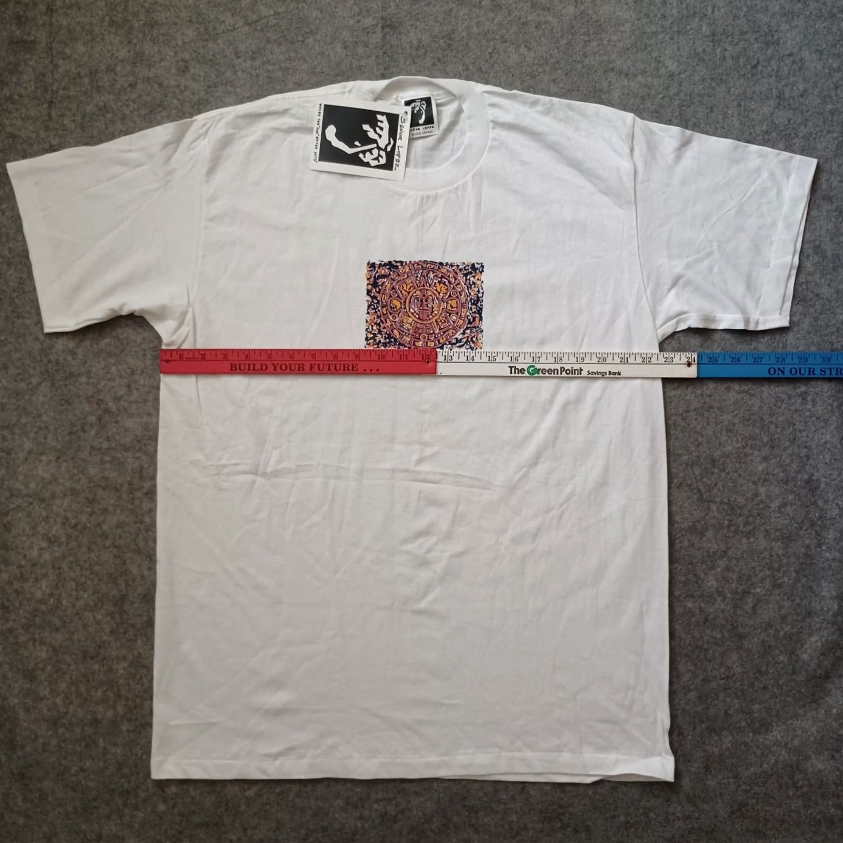 Vintage VINTAGE Senor Lopez T Shirt Mens XL White No Comprende Aztec Graphic USA Shirt Size US XL / EU 56 / 4 - 5 Thumbnail