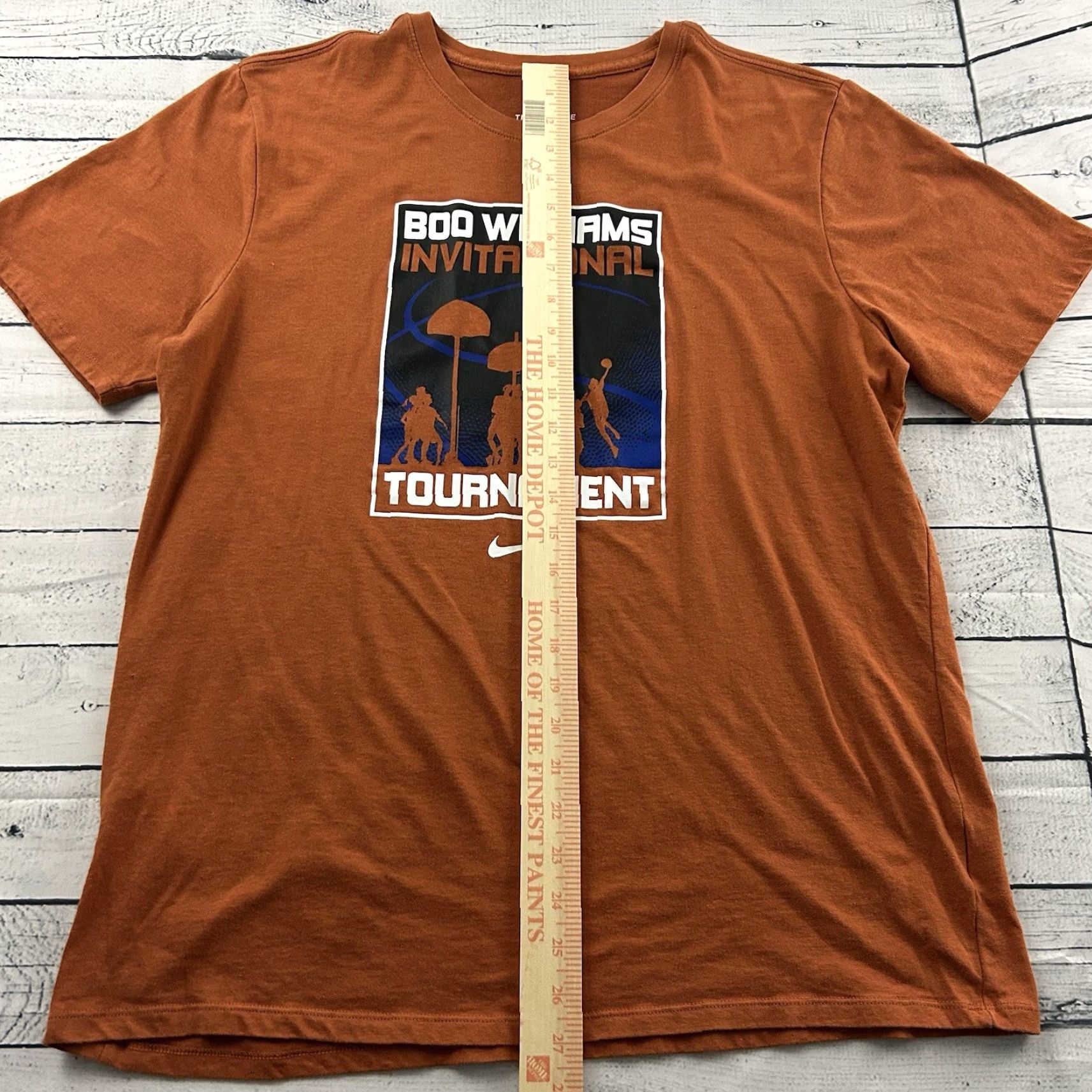 Nike Nike Boo Williams Invitational Tournament Short Sleeve T Shirt Men XL Orange Size US XL / EU 56 / 4 - 3 Thumbnail