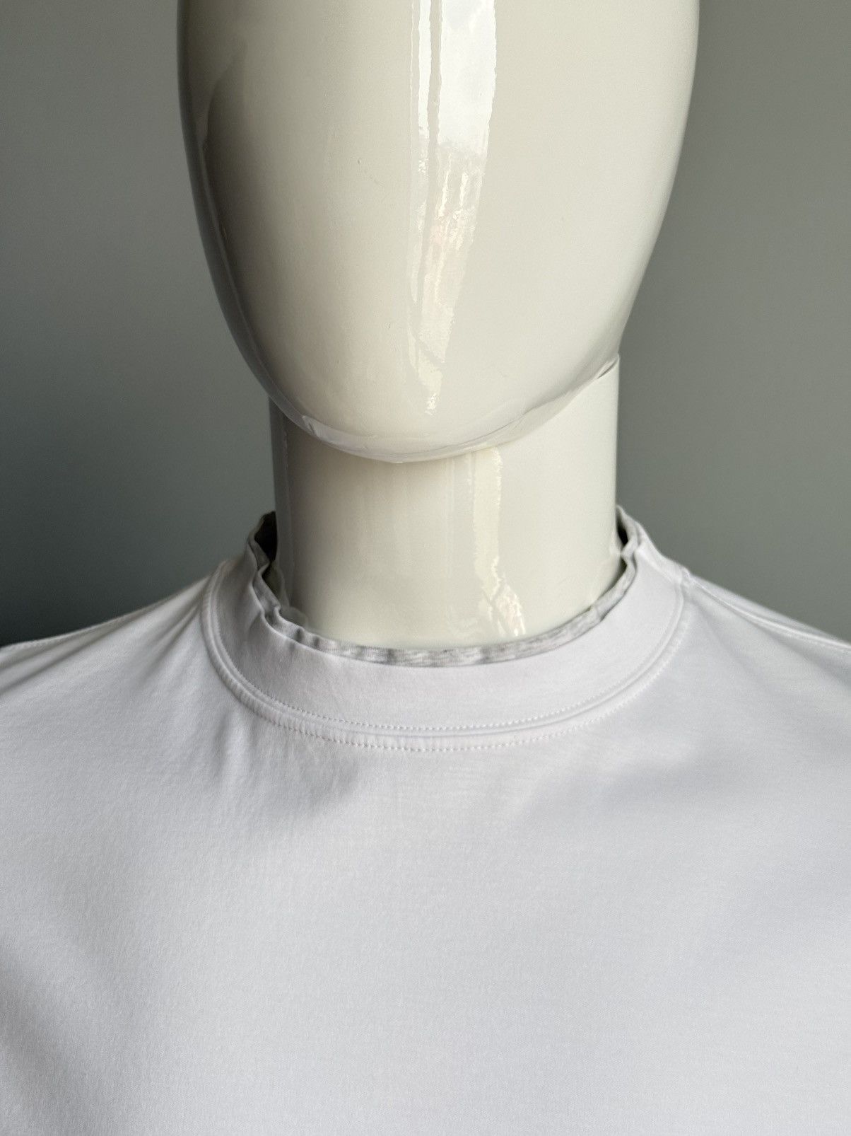 Brunello Cucinelli Brunello Cucinelli White Crew Neck T-Shirt 100% Cotton Size US M / EU 48-50 / 2 - 9 Thumbnail