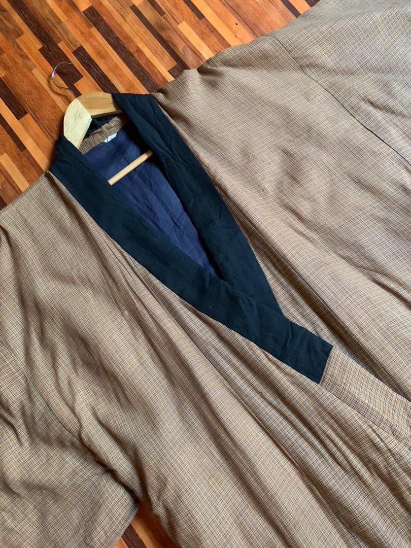 Vintage p7 Vintage Kimono Japan Indigo inner Traditional samurai Size US XL / EU 56 / 4 - 4 Thumbnail