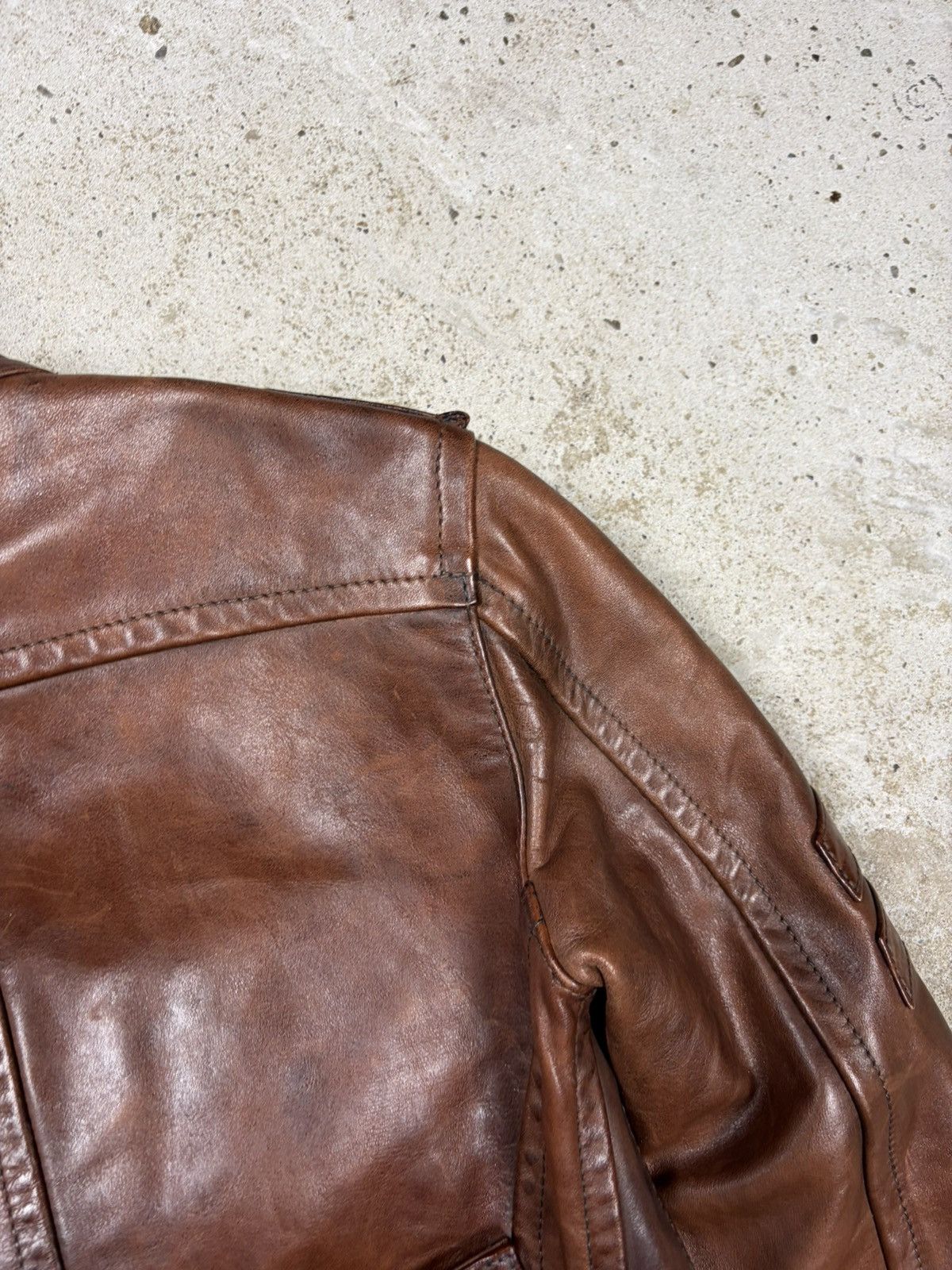 Dsquared2 DSquared2 Sienna Leather Military Jacket Civil Rare Size S / US 4 / IT 40 - 18 Thumbnail