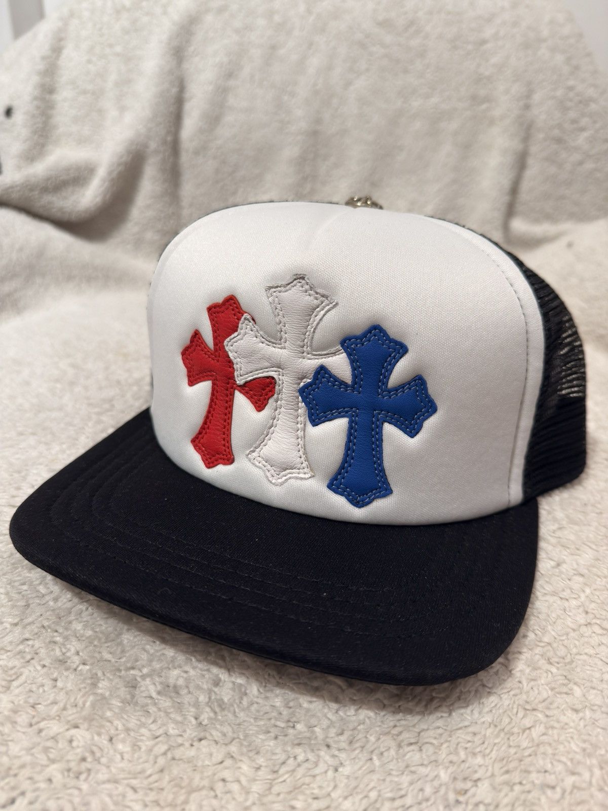 Chrome Hearts Chrome hearts triple muti cross hat Size ONE SIZE - 1 Thumbnail