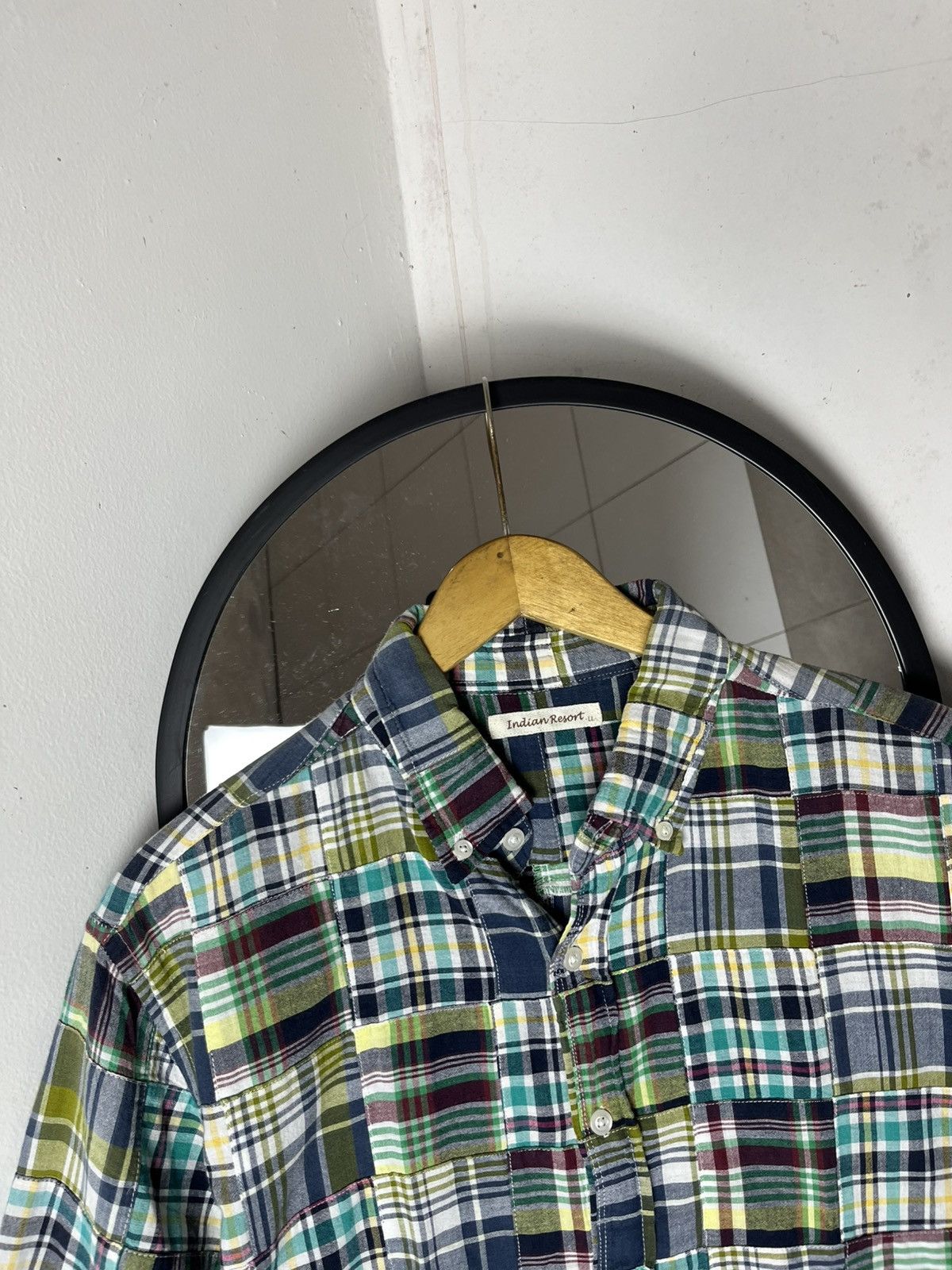 Yohji Yamamoto Delete today🔥Patchwork button shirt indi resort cdg/needles Size US XL / EU 56 / 4 - 3 Thumbnail
