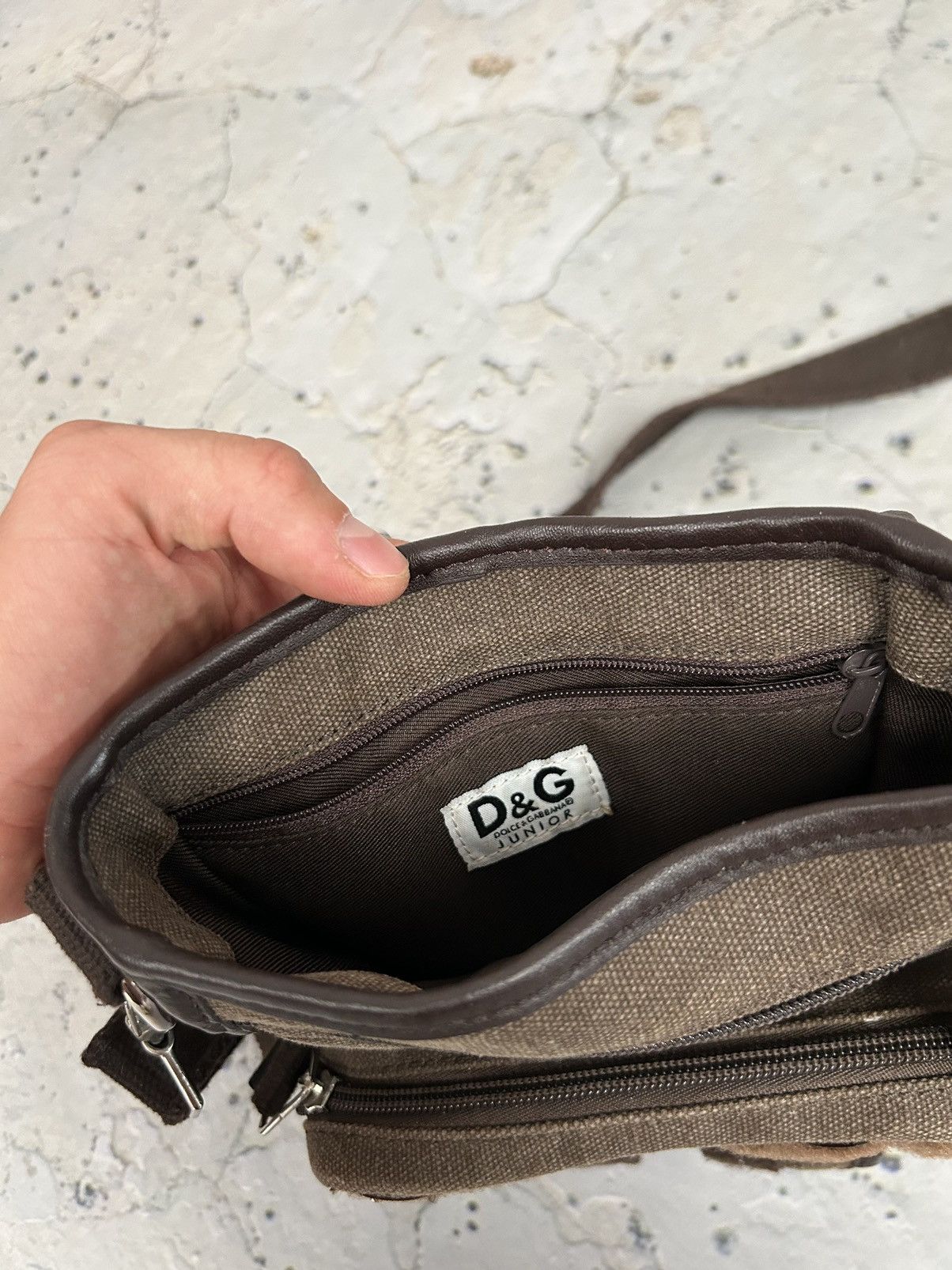 Designer × Dolce & Gabbana × Vintage Vintage Dolce & Gabbana Junior Archival Shoulder Bag 90s Size ONE SIZE - 6 Thumbnail