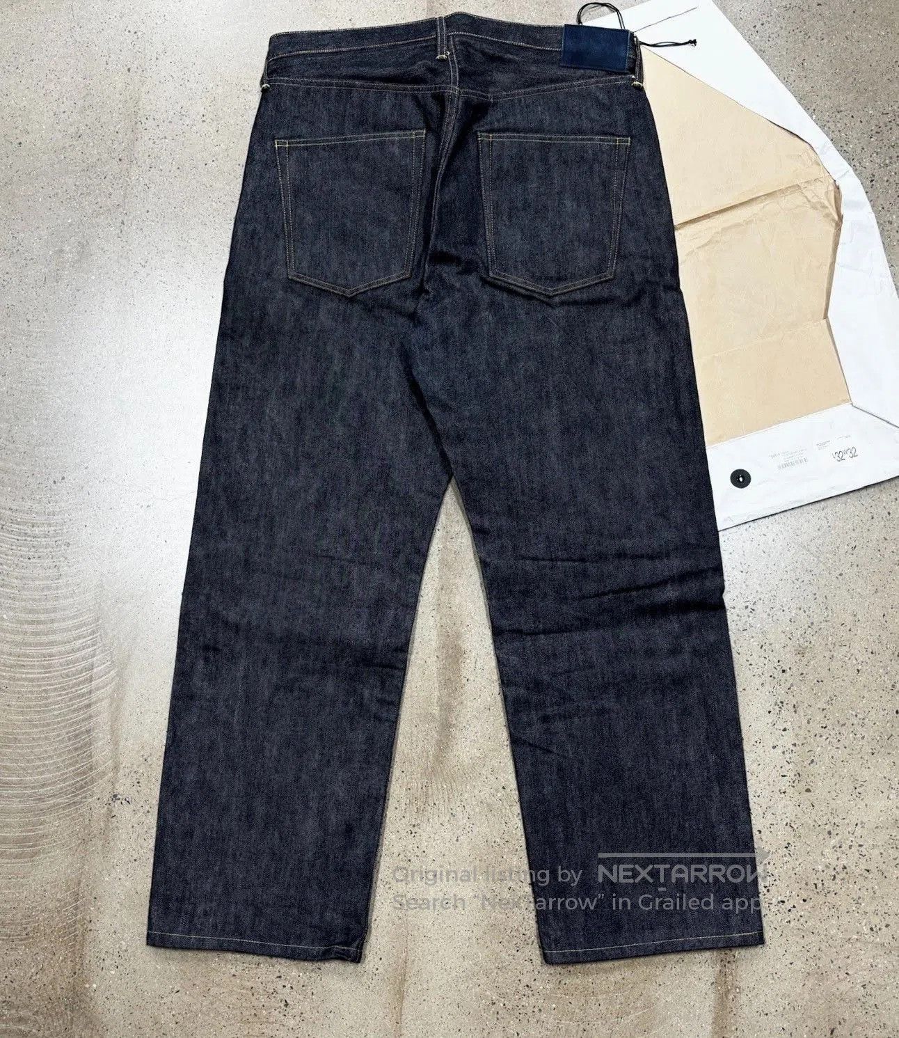 Visvim Visvim 25ss Sculpture 01 Wide Raw Denim. Size US 30 / EU 46 - 3 Thumbnail