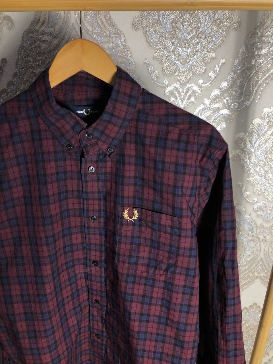 Fred Perry × Vintage VERY RARE FRED PERRY LONG SLEEVE SHIRT CASUAL DESIGNER DELUX Size US L / EU 52-54 / 3 - 2 Thumbnail