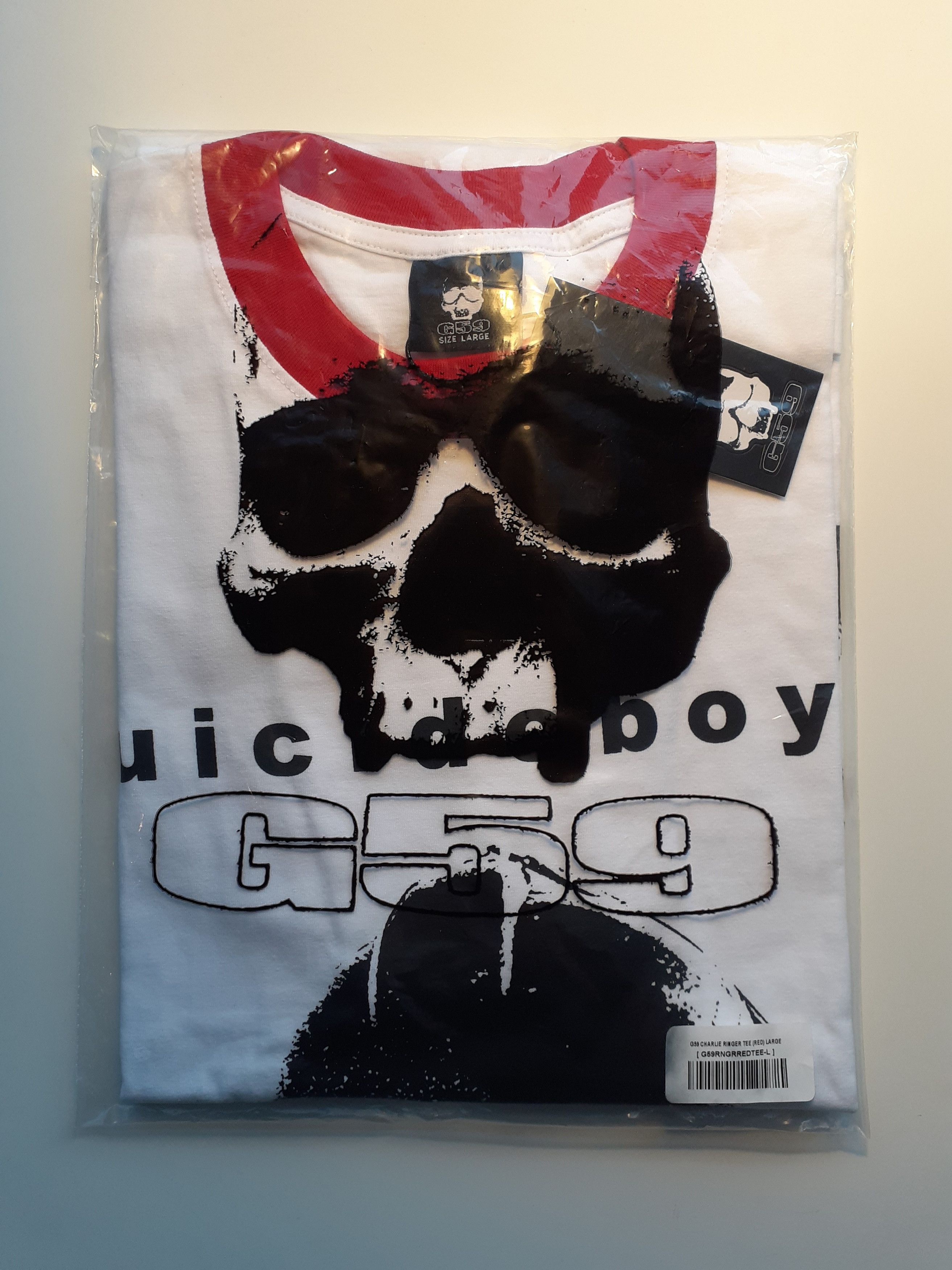 G59 Records G59 SUICIDEBOYS $B BOY$ CHARLIE RINGER TEE Size US L / EU 52-54 / 3 - 1 Thumbnail