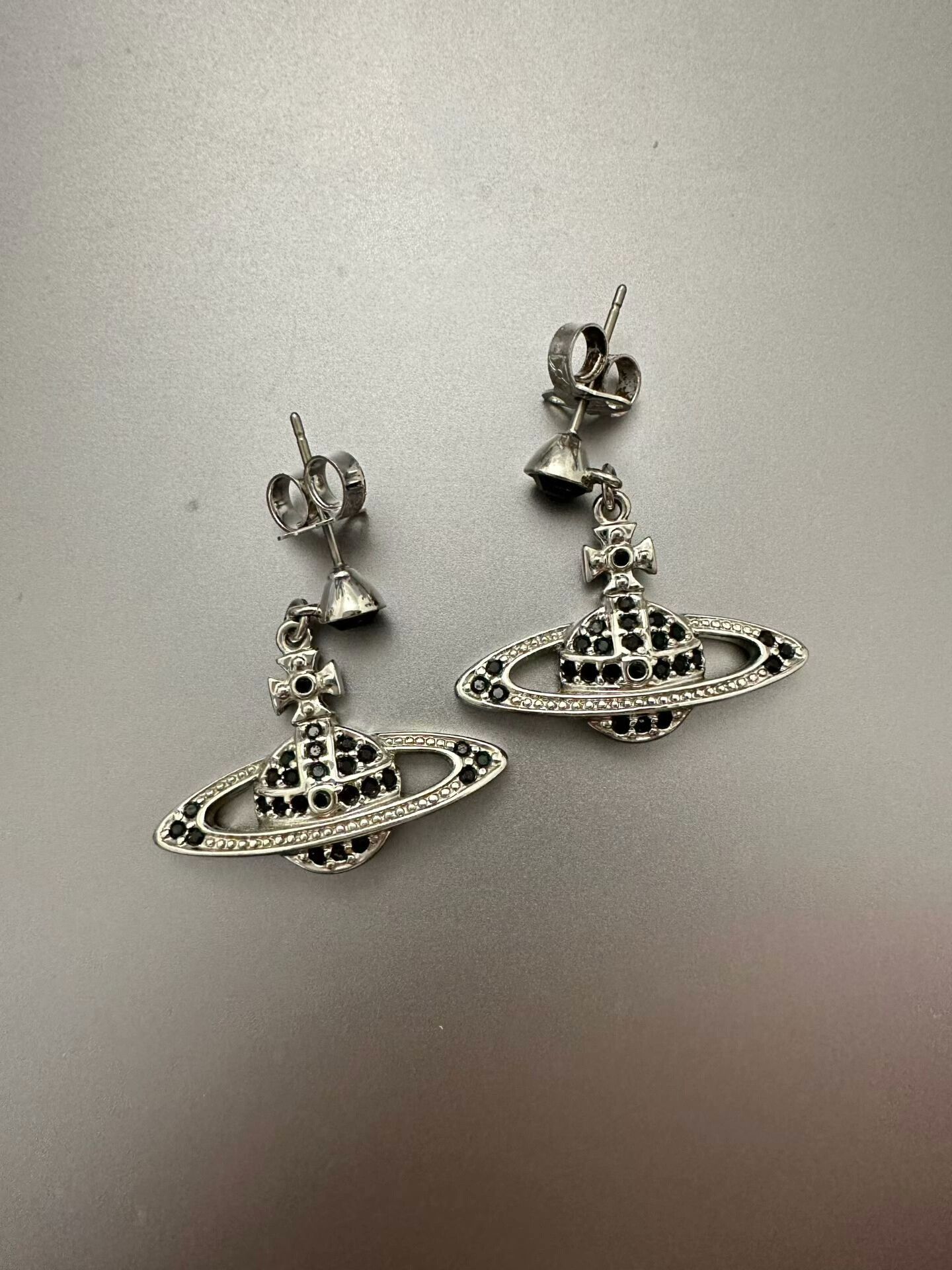 Vivienne Westwood Vivienne Westwood Saturn Earrings Size ONE SIZE - 1 Thumbnail