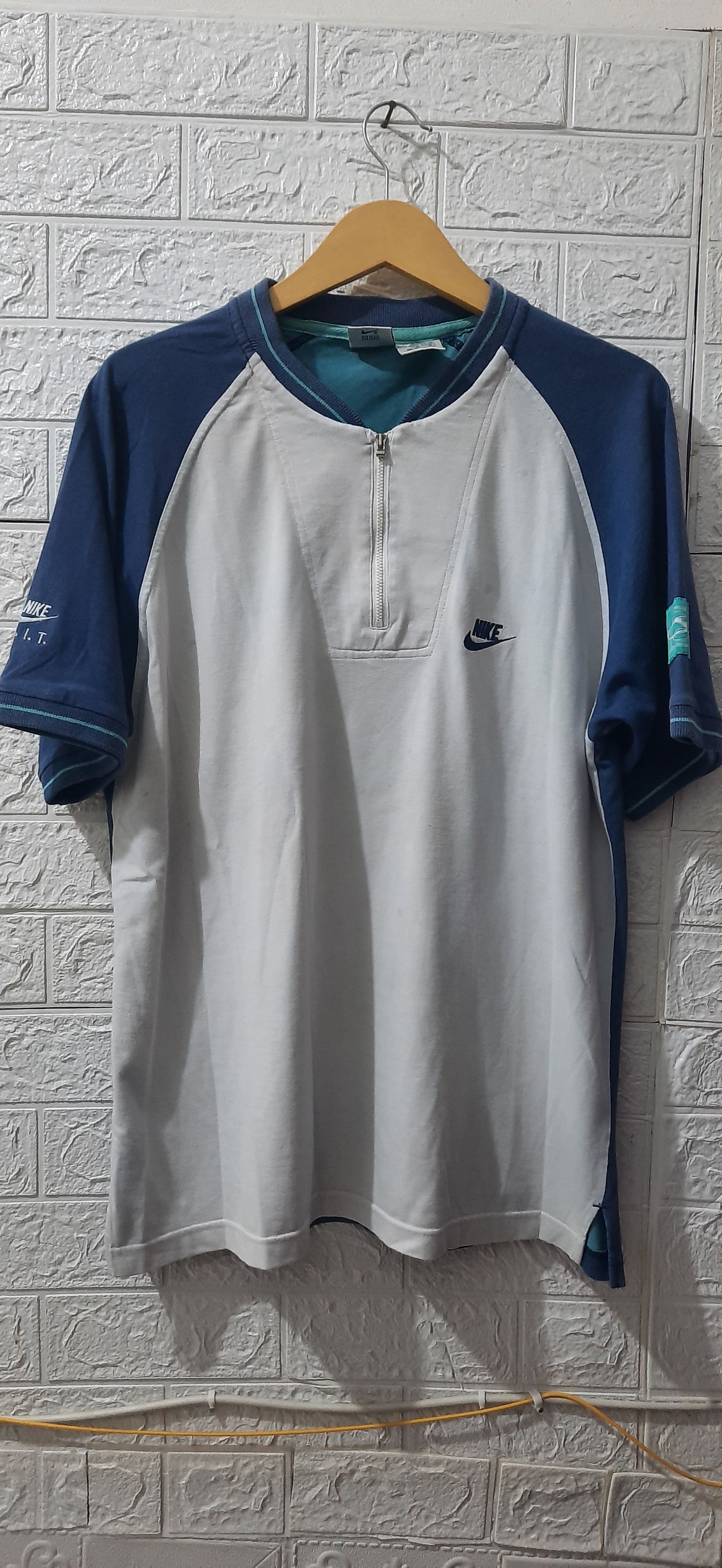 Nike Polo Shirt Nike Challenge Court Vintage 90s Size US M / EU 48-50 / 2 - 1 Thumbnail