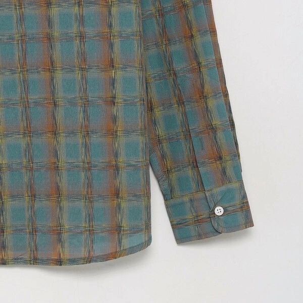 Beams Plus 2S1 Studio Loosefit Summer Check Plaid Pocket Shirt Size US M / EU 48-50 / 2 - 24 Thumbnail