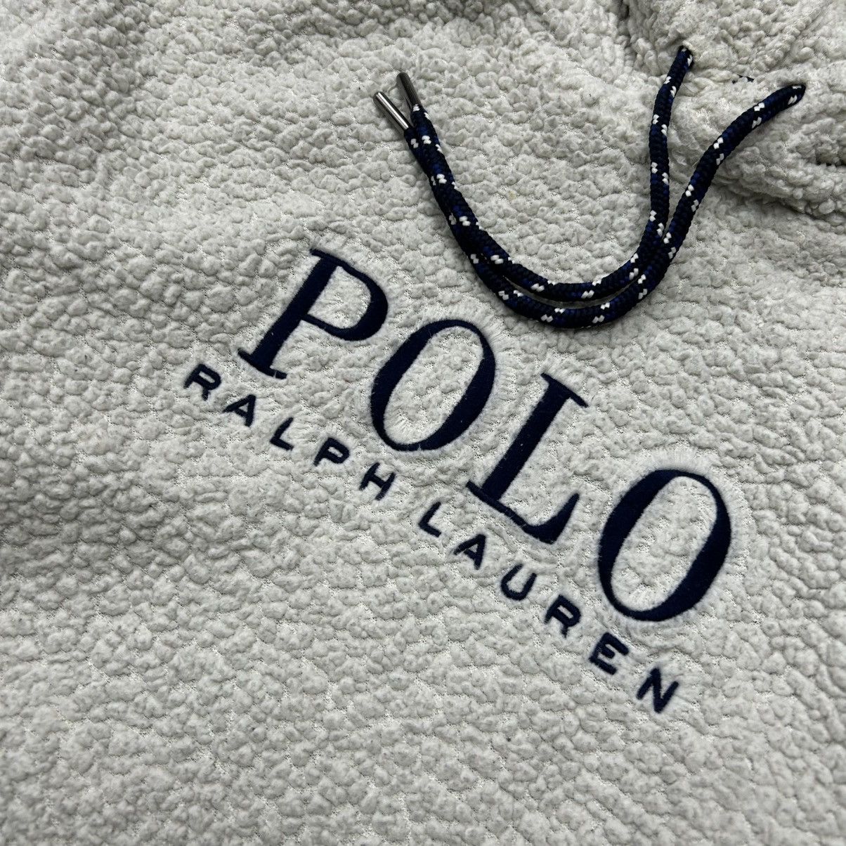 Polo Ralph Lauren Mens Polo Ralph Lauren Big logo teddy fleece y2k hoodie Size US XS / EU 42 / 0 - 3 Thumbnail