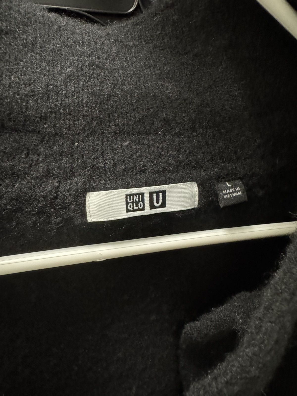 Uniqlo Black Uniqlo lambswool sweater Size US L / EU 52-54 / 3 - 4 Thumbnail