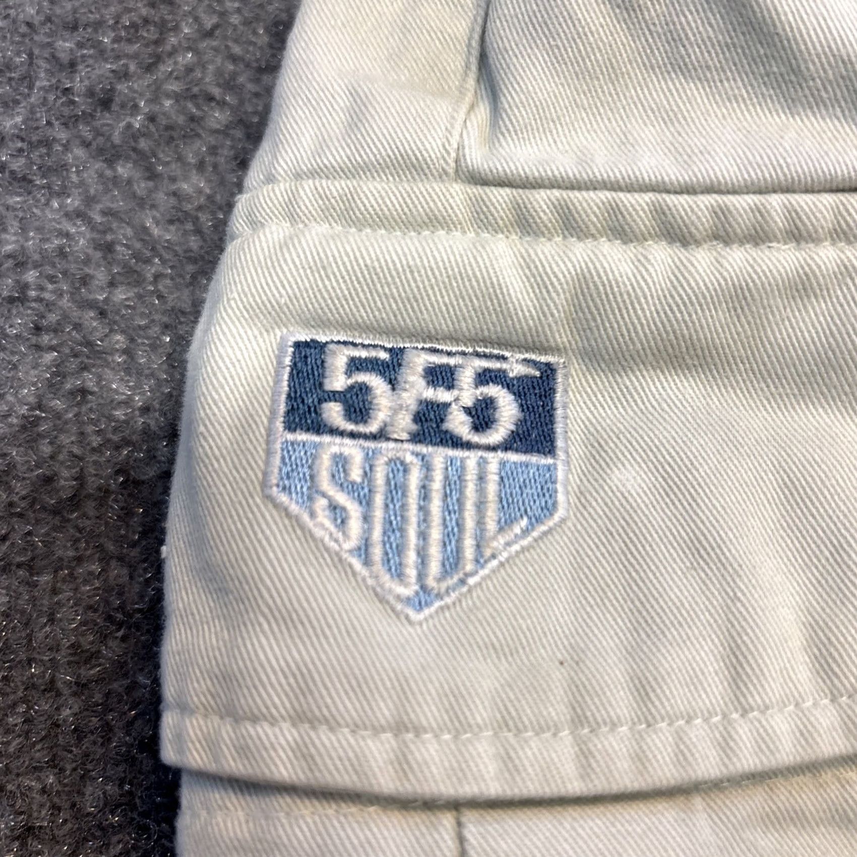 Vintage VINTAGE Triple 5 Soul Zip Away Convertible Cargo Pants Men’s 36 Tan Baggy Cargo Pocket 30 In Inseam Men Junior? Size US 36 / EU 52 - 3 Thumbnail
