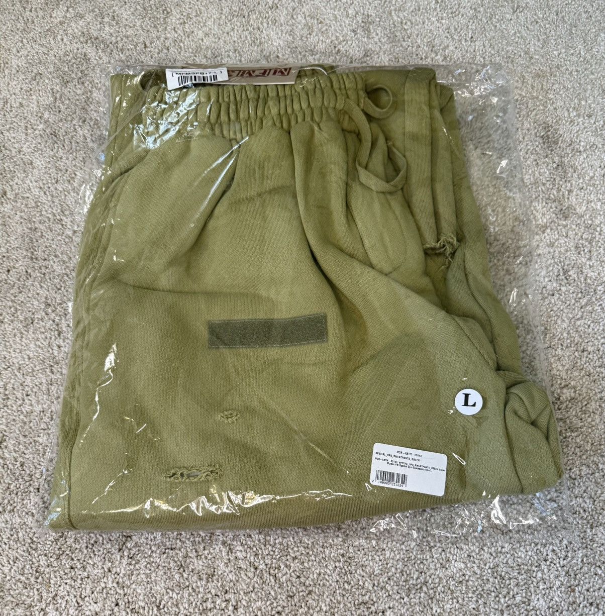 murd333r.fm Murd333r FM Special Ops Sweatpants (Green) Size US 34 / EU 50 - 6 Thumbnail