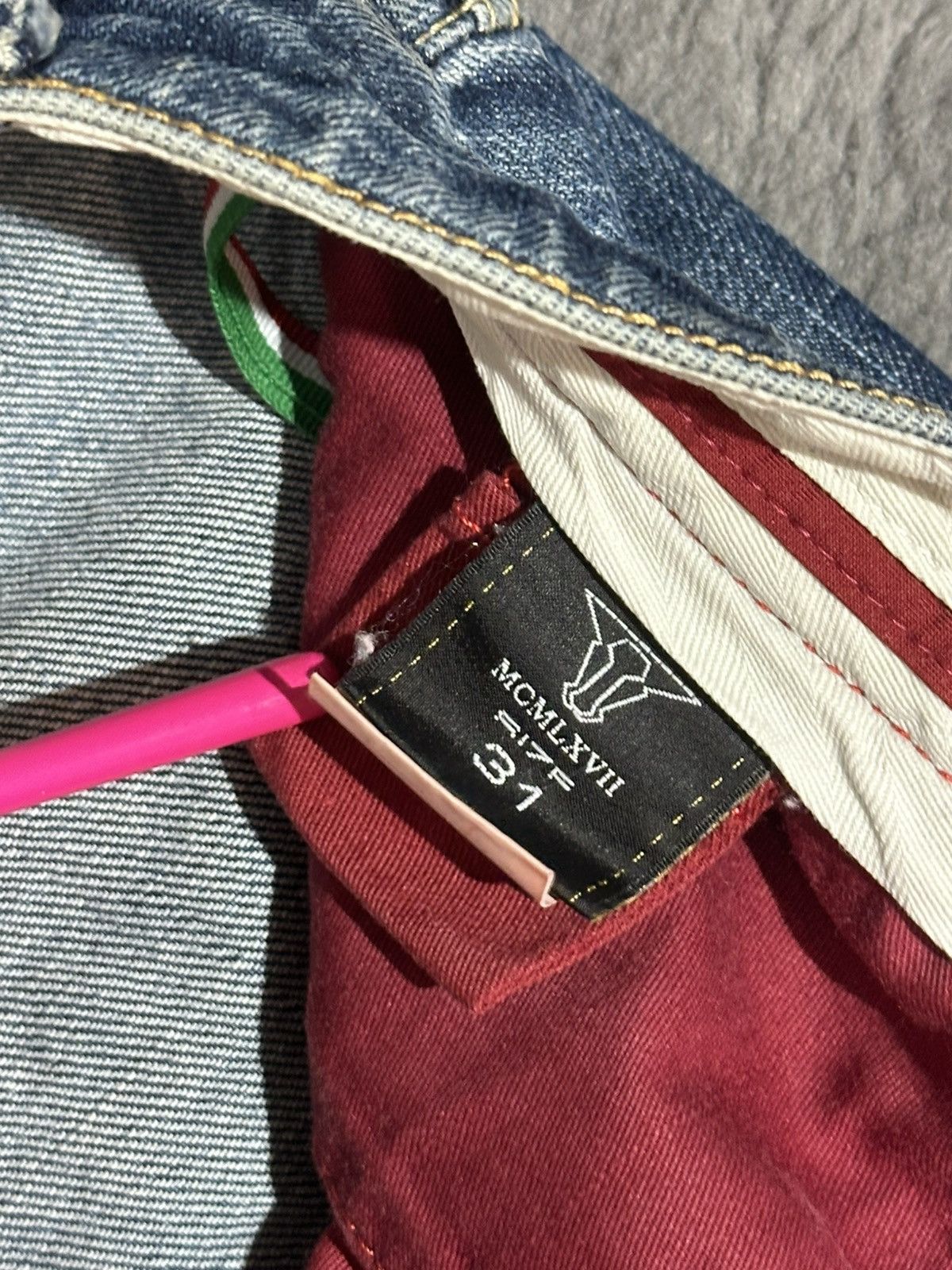 Other Vintage Sartoria Tramarossa "Leonardo" Selvedge Denim Pants Size US 31 - 8 Thumbnail