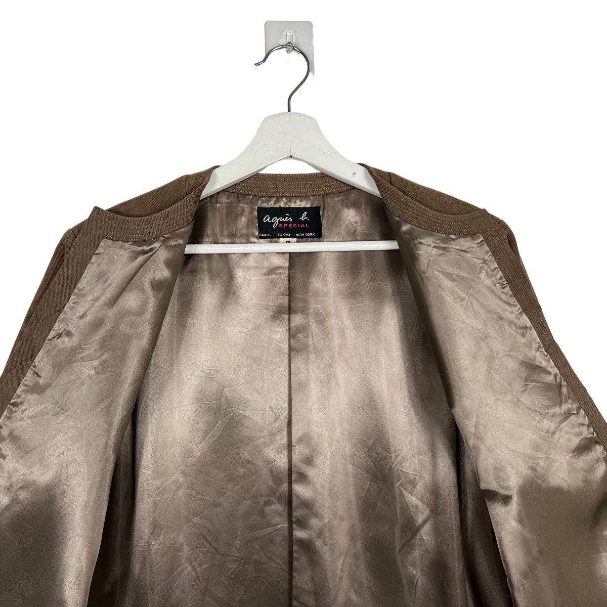 agnes b. 🔥 AGNES B SPECIAL BUTTON LESS JACKET Size M / US 6-8 / IT 42-44 - 11 Thumbnail