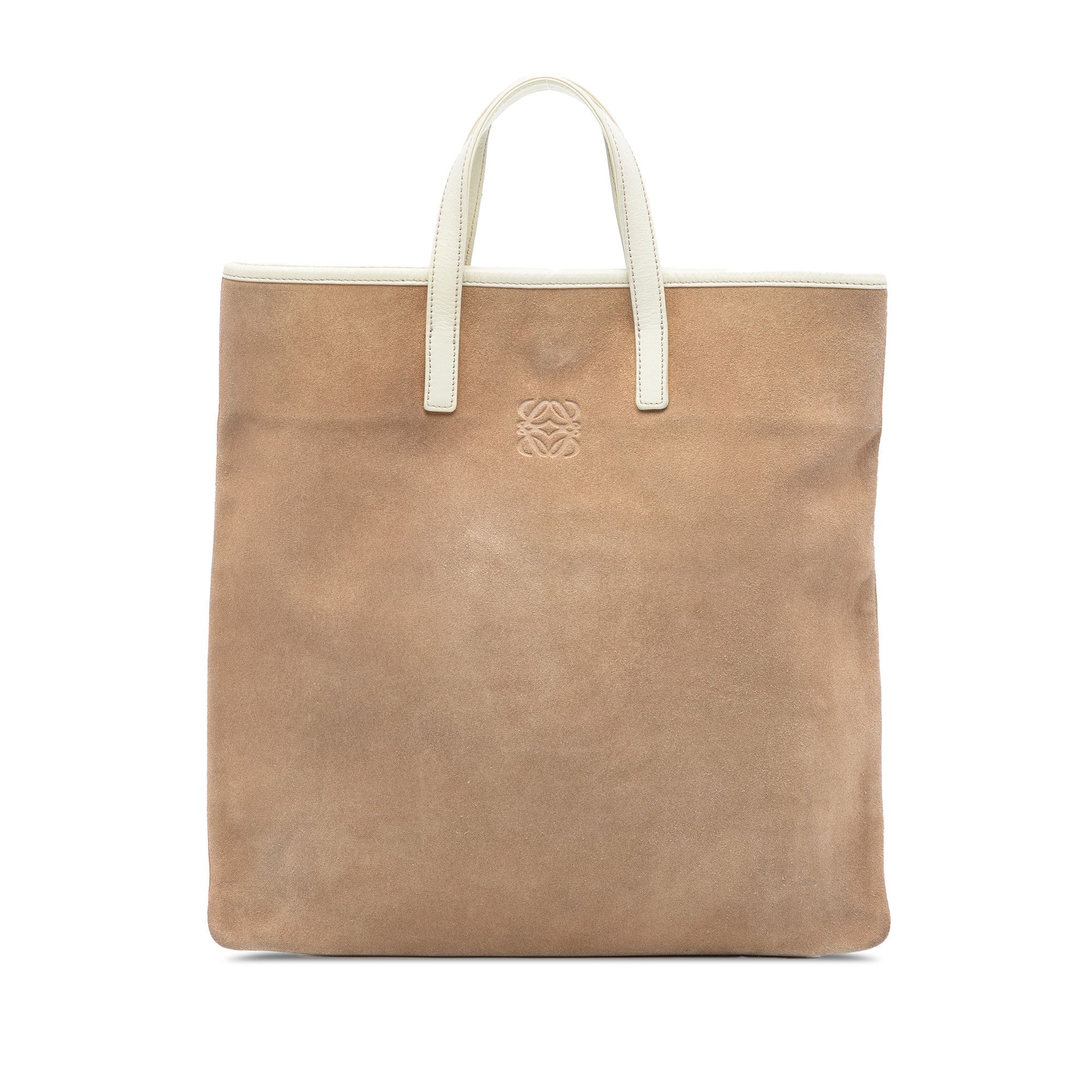 Loewe LOEWE Anagram Suede Tote Size ONE SIZE - 1 Thumbnail