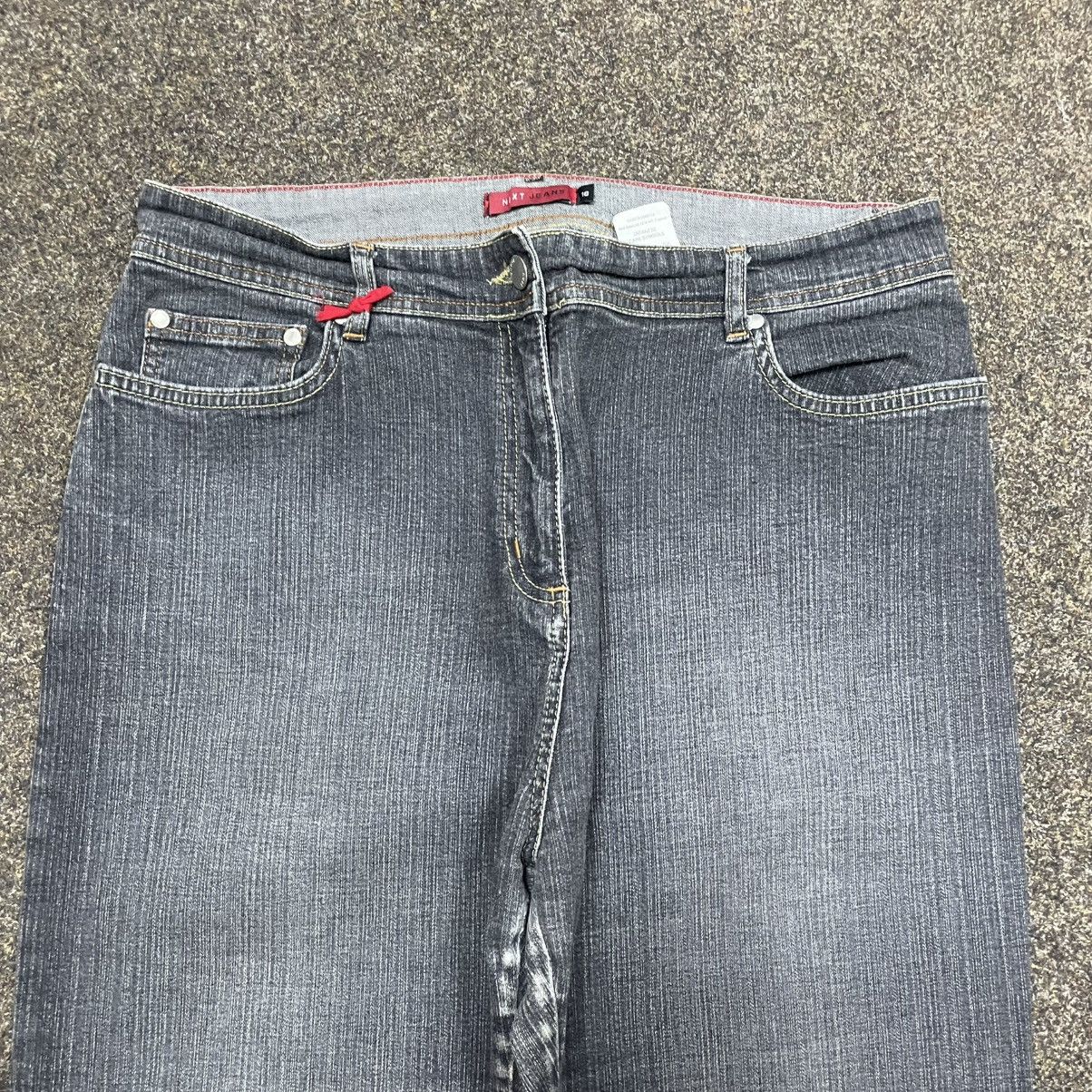 Vintage Vintage Y2K 90s Baggy Wide Leg Flared Denim Jeans Blue Punk Size 32" / US 10 / IT 46 - 4 Thumbnail