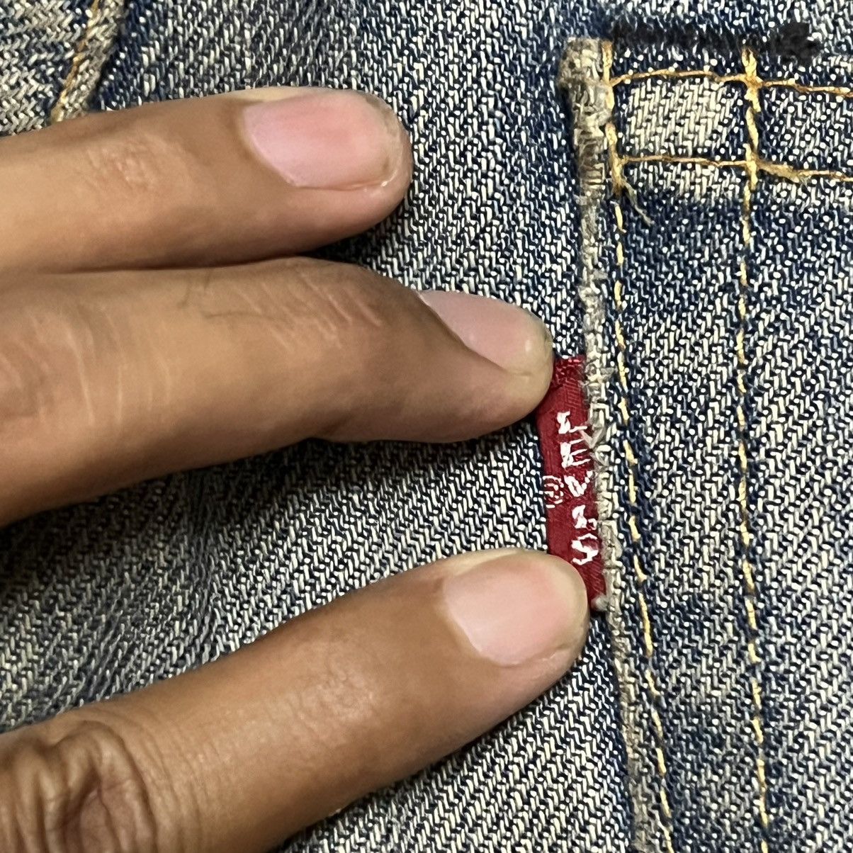 Levi's Vintage Levis Big E Lot 501 Selvedge Distressed Denim Jeans Size US 29 - 20 Thumbnail