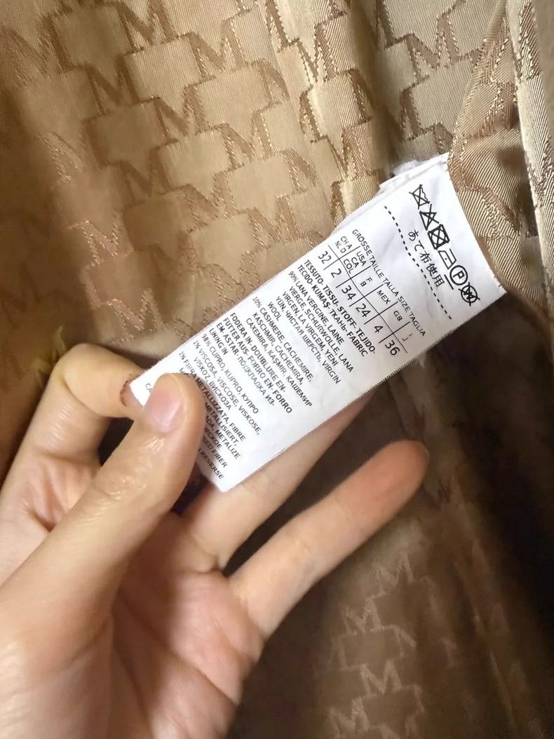 Other Max Mara 101801 Coat Camel Size M / US 6-8 / IT 42-44 - 6 Thumbnail