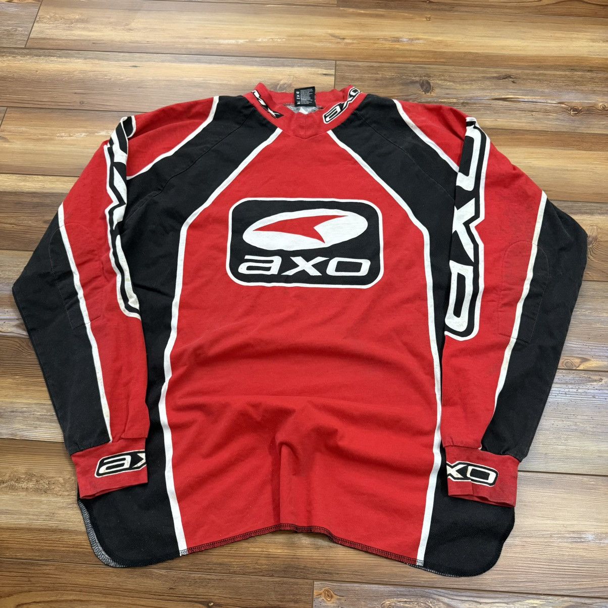 Other Vintage Red AXO Motocross Racing Jersey Shirt Size US XXL / EU 58 / 5 - 1 Thumbnail