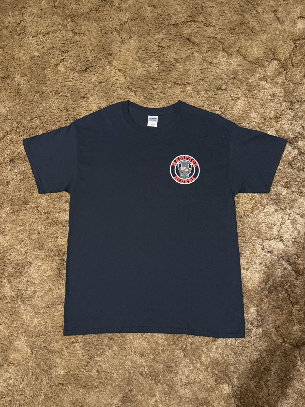 Vintage Vintage Rampage Riders Illinois Biker T-Shirt Black Large Size US L / EU 52-54 / 3 - 3 Thumbnail