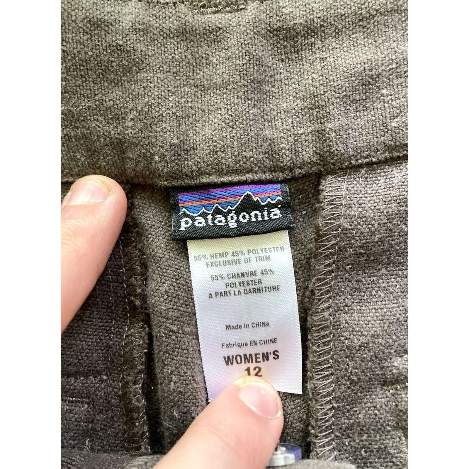 Patagonia Patagonia Pants Womens Size 12 Hemp Brown Wide-Leg Trousers Regular 33 Inseam 30 EUC Outdoor Hiking Size 34" / US 12 / IT 48 - 7 Thumbnail