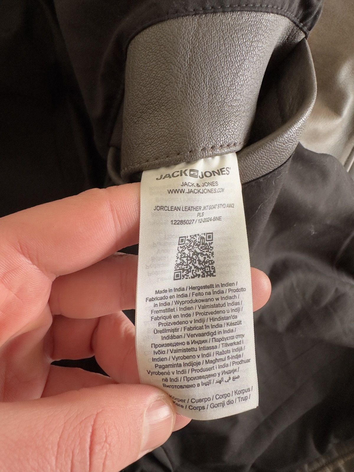Jack & Jones Jack & Jones Goat Leather Brown Jacket Size 3XL Size US XXL / EU 58 / 5 - 13 Thumbnail