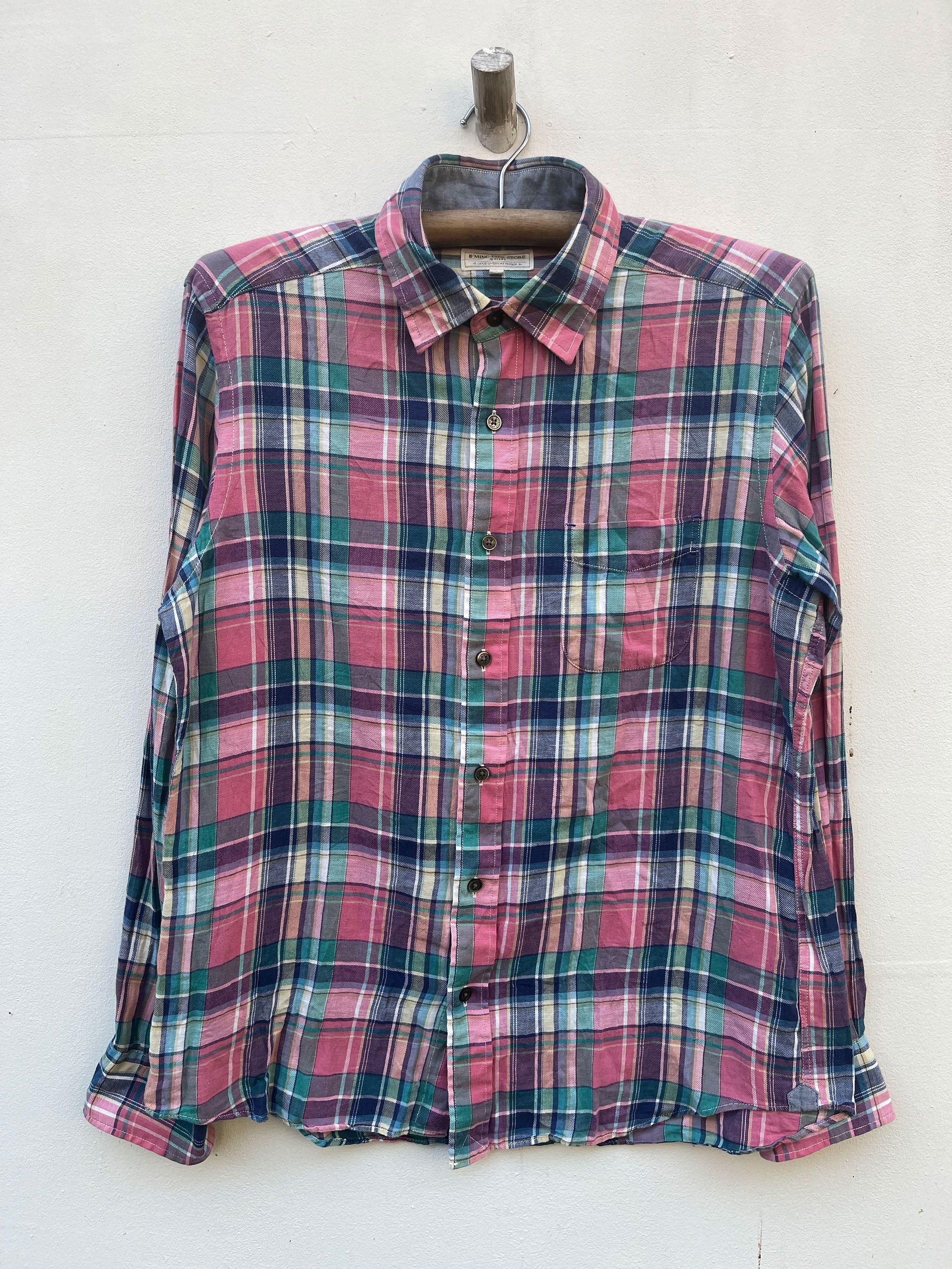 Beams Plus × Designer × Japanese Brand Beams Japan Light Flannel Shirt Size US L / EU 52-54 / 3 - 1 Thumbnail