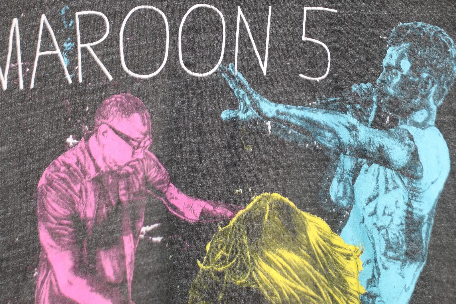 Other Maroon 5 Tour 2015 Concert T-Shirt Multicolor Band Tee M Size M / US 6-8 / IT 42-44 - 4 Thumbnail
