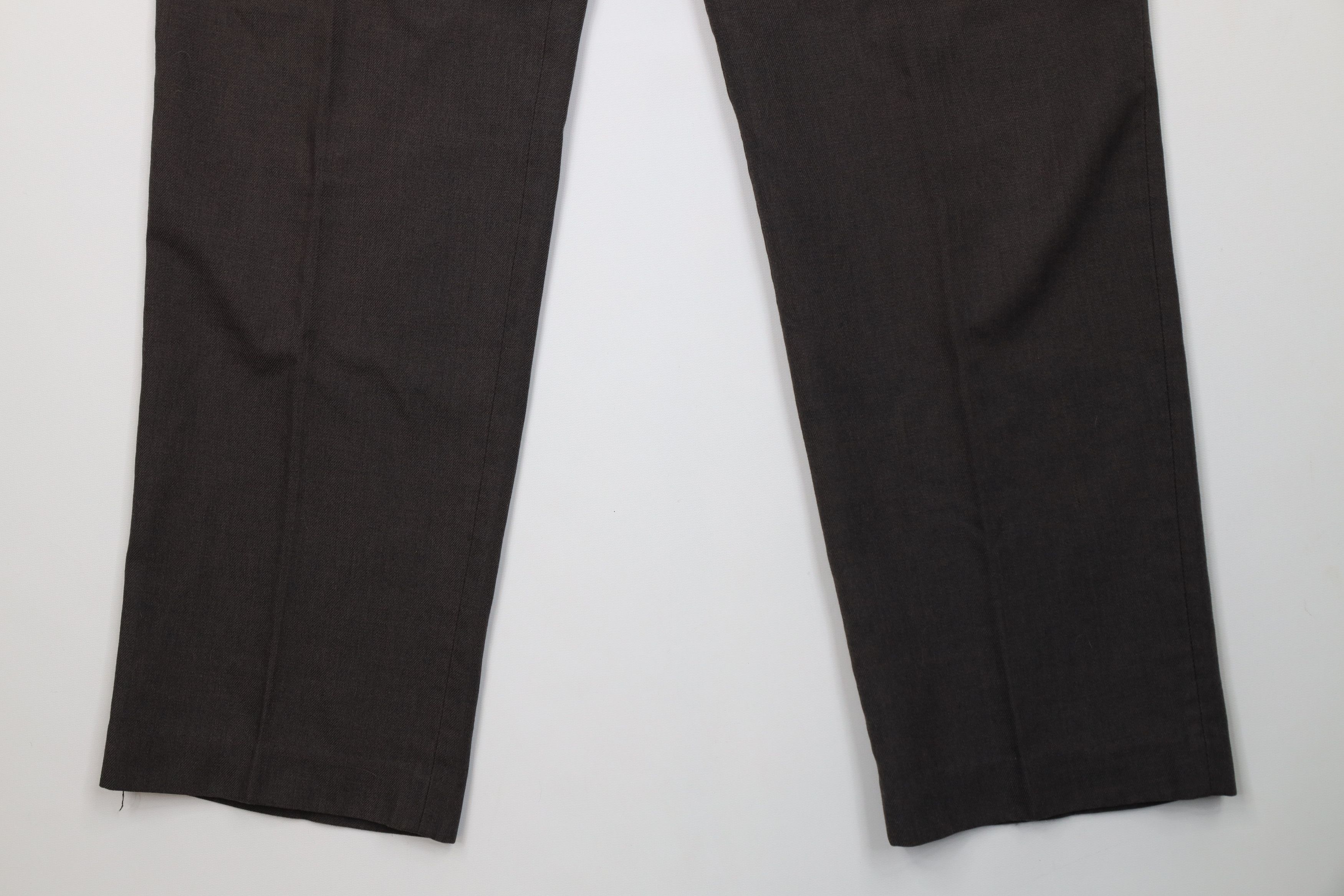 Vintage Vintage 90s Streetwear Gabardine Blend Pleated Chino Pants Size US 30 / EU 46 - 4 Thumbnail
