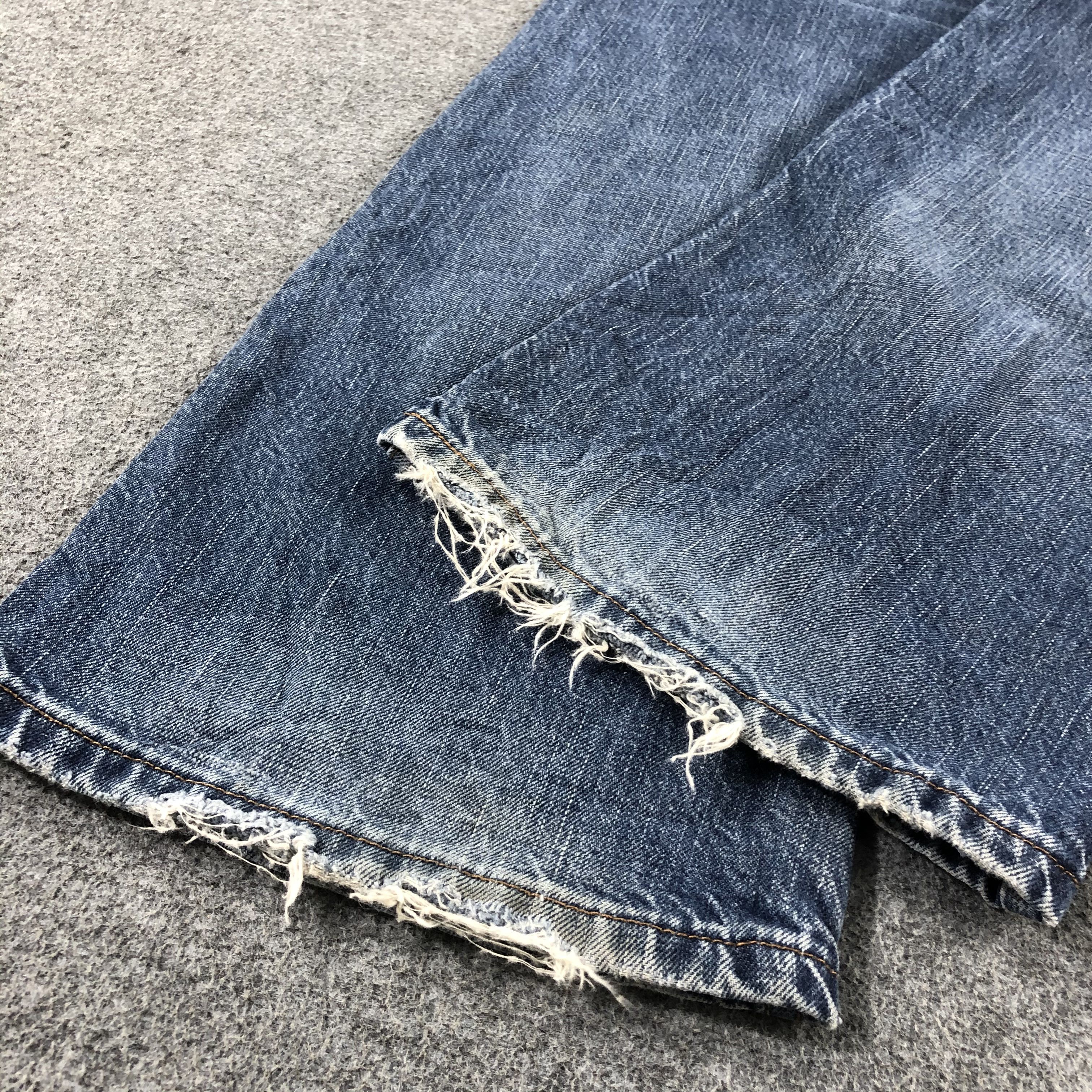 Levi's 90s Vintage Blue Wash Levis 527 Flare Jeans-J2674 Size US 34 / EU 50 - 6 Thumbnail