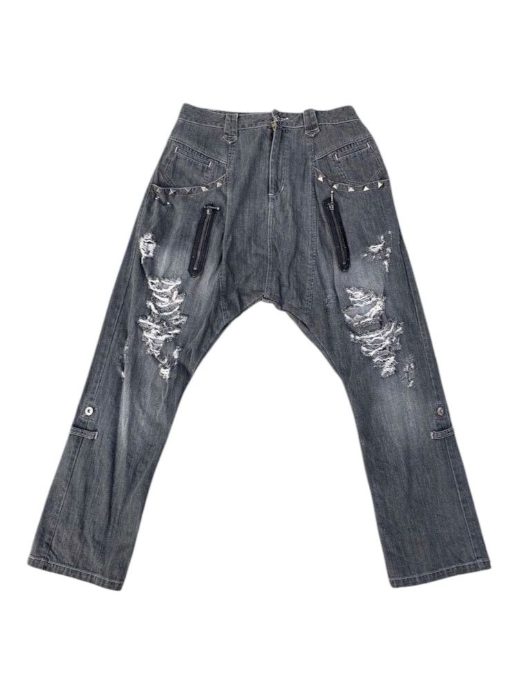 Japanese Brand Algonquins Punk Pants size 30 Size US 30 / EU 46 - 1 Thumbnail