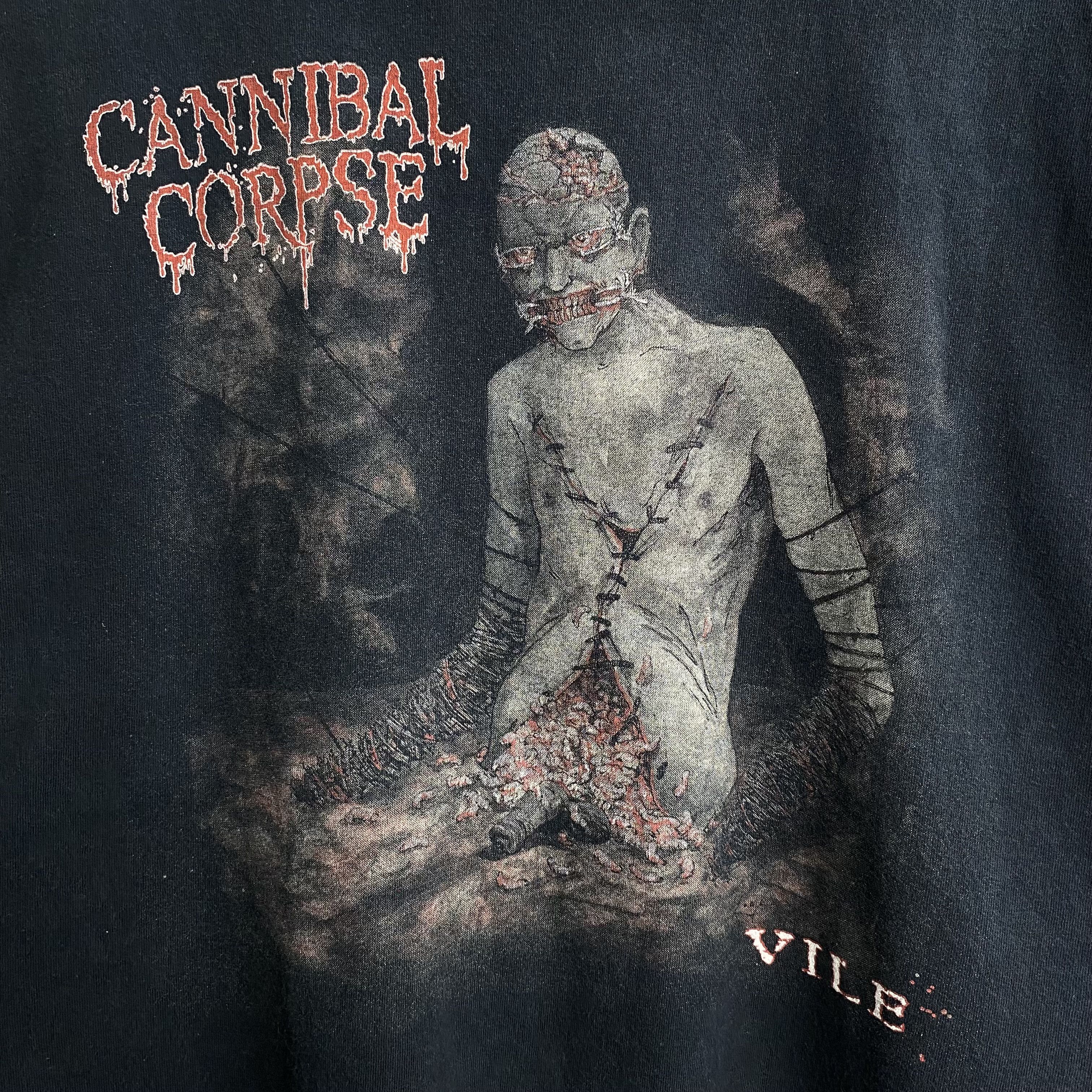 Band Tees CANNIBAL CORPSE VILE Album Promo Size US XL / EU 56 / 4 - 2 Thumbnail