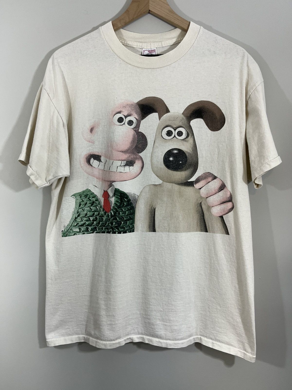 Vintage Vintage Wallace And Gromit Single Stitch Tee Grailed