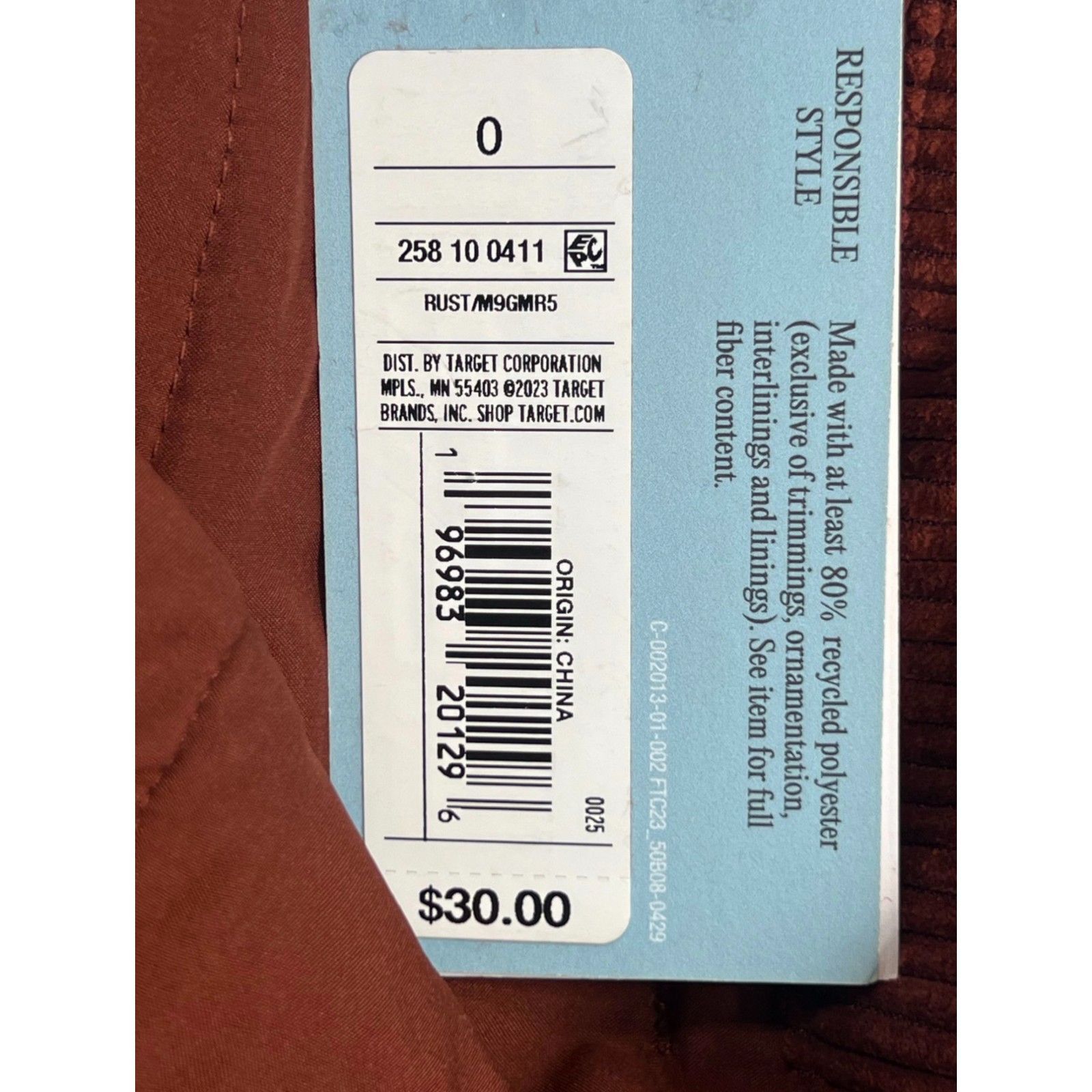 Other Future Collective - Reese Blutstein - Women's Cord Oversized Size 25" / US 0 / IT 36 - 12 Thumbnail