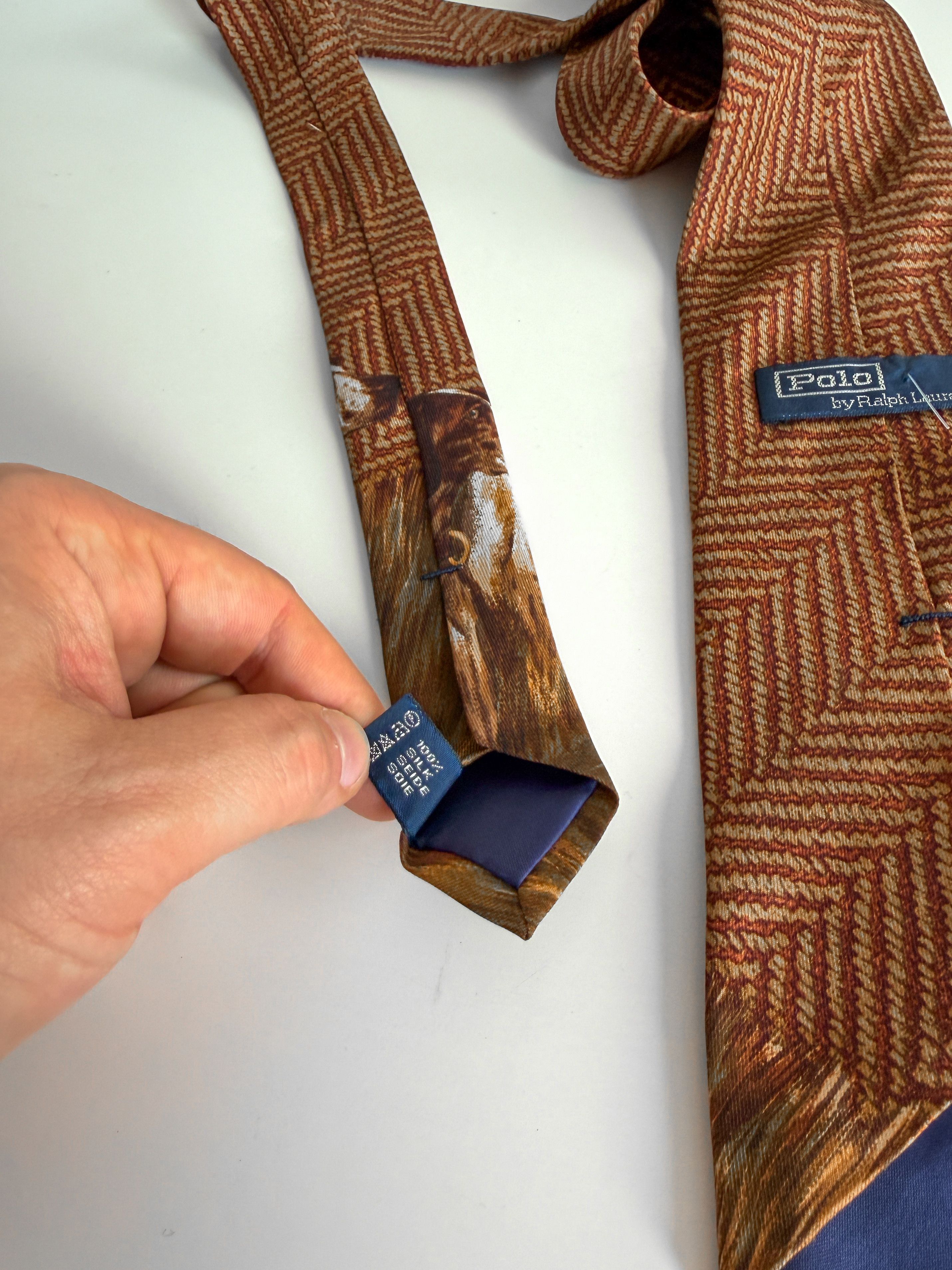 Polo Ralph Lauren Polo Ralph Lauren Vintage Silk Cravat Size ONE SIZE - 6 Thumbnail