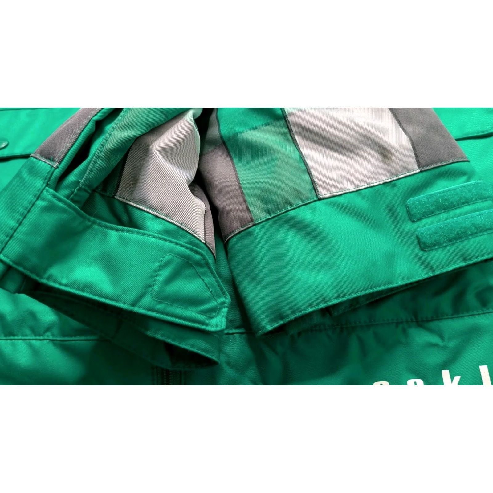 Oakley Oakley Ski Jacket Hooded Insulated Full Zip Plaid Green Women's Medium Size M / US 6-8 / IT 42-44 - 8 Thumbnail