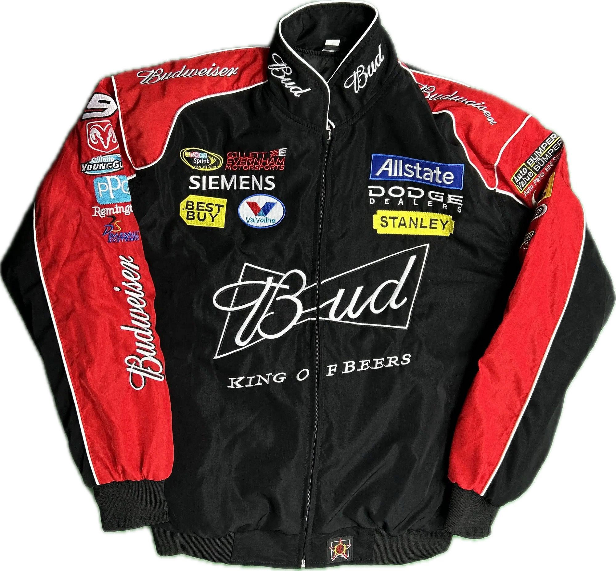 🔥 Budweiser 🔥 Streetwear Unisex Adult Jacket Vintage Coat