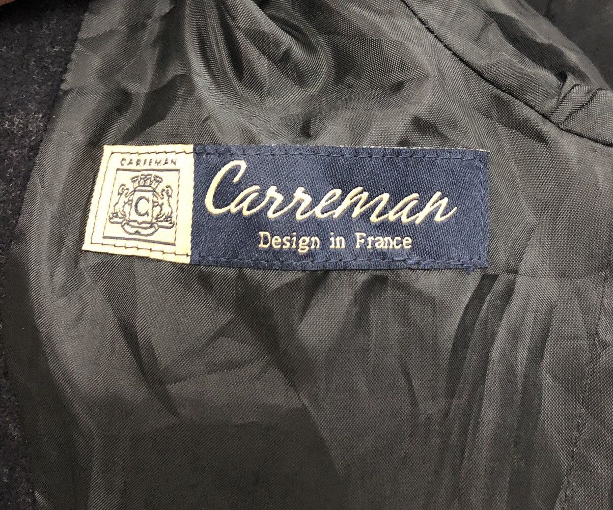 Other Vintage Carreman Wool&Cashmere Checkered Trench Coat Jacket Size 38R - 12 Thumbnail