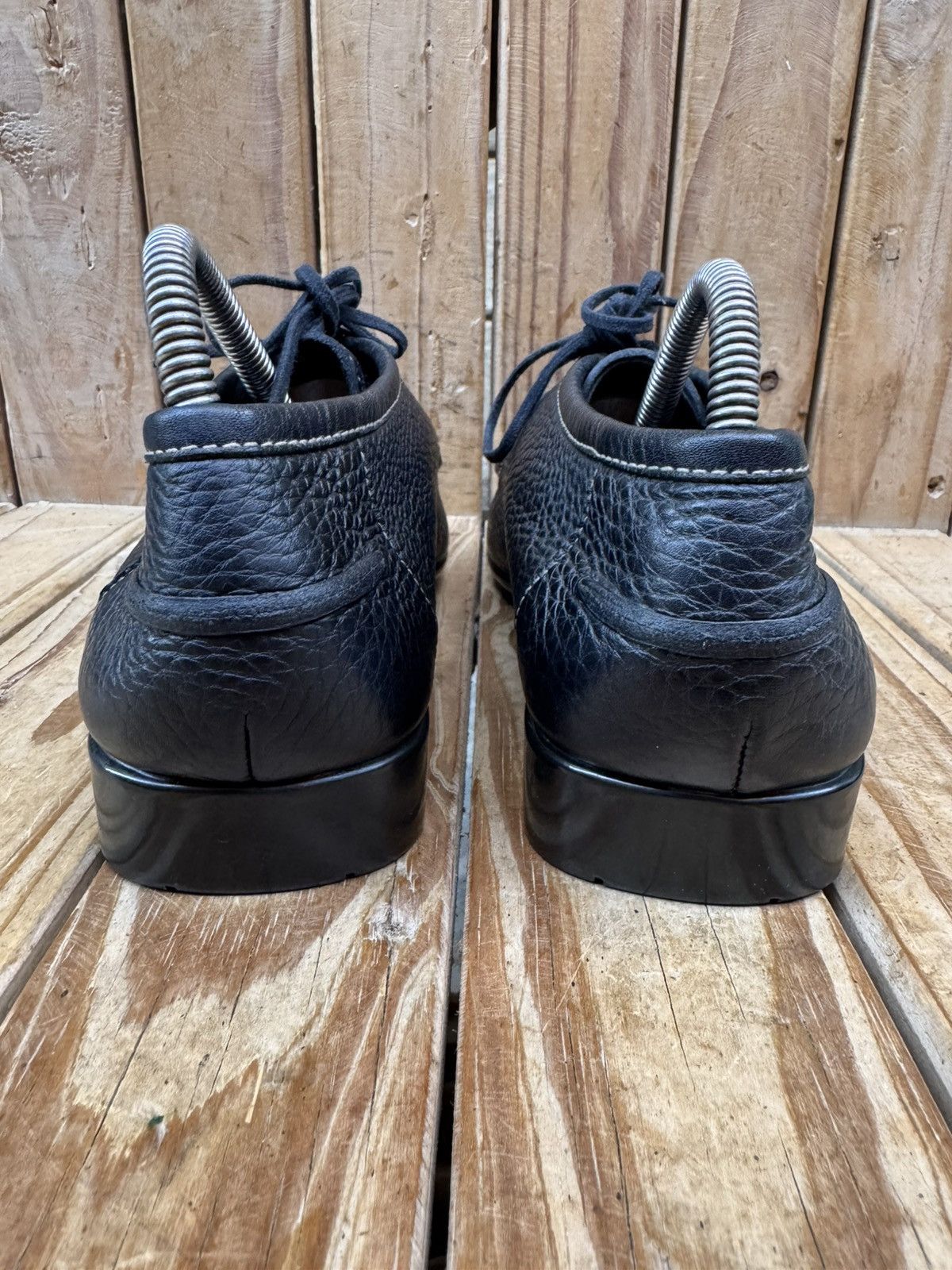 J.M. Weston J.M Weston Men’s black dress leather shoes sz UK 7.5 D Size US 8.5 / EU 41-42 - 10 Thumbnail