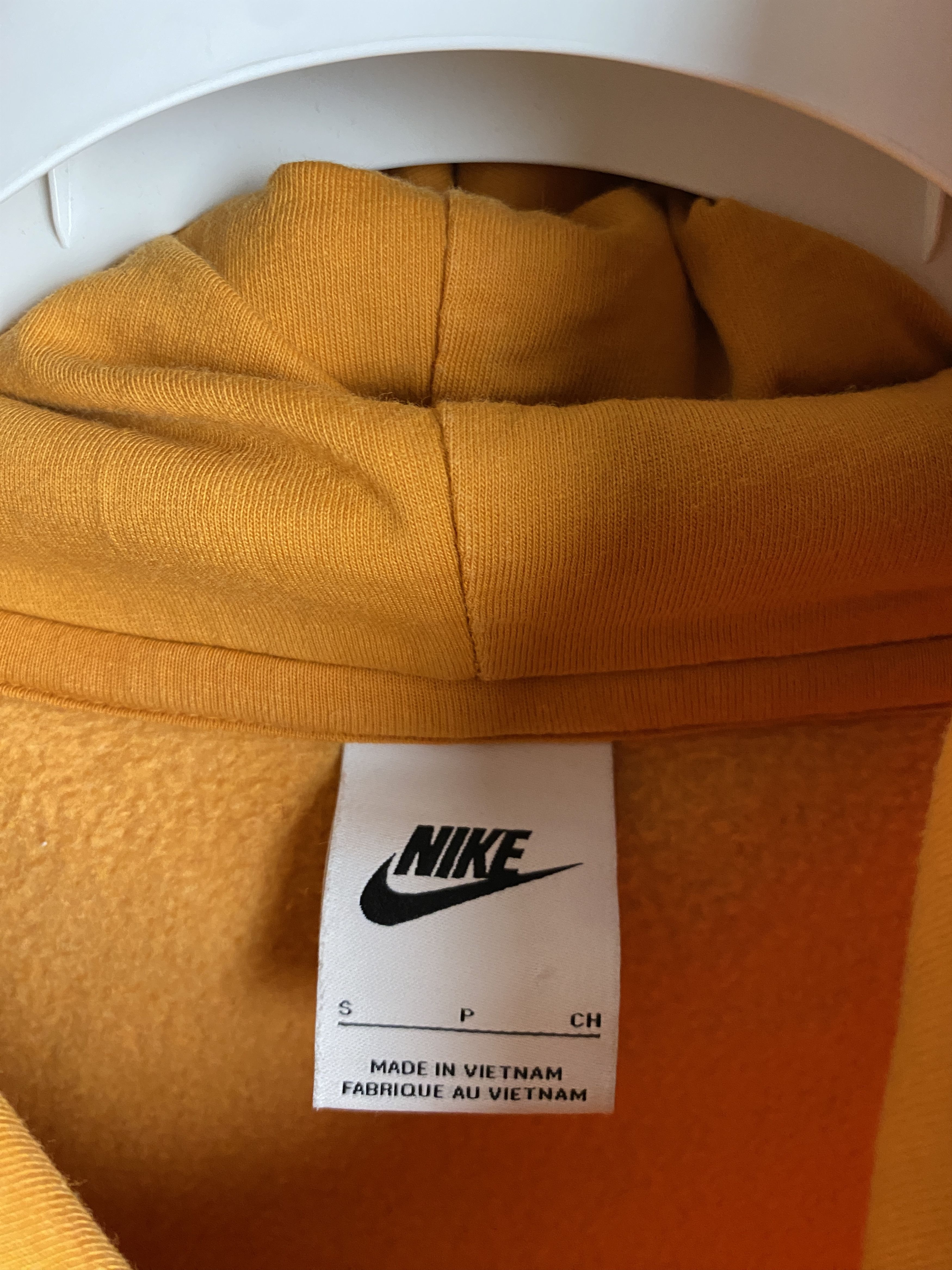 Nike Nike center swoosh towelling hoodie skate rap hip hop Size US S / EU 44-46 / 1 - 3 Thumbnail