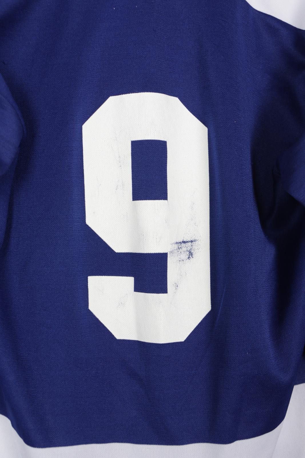 Ccm 80's CCM Toronto Maple Leafs #9 Hockey Jersey Size US M / EU 48-50 / 2 - 5 Thumbnail
