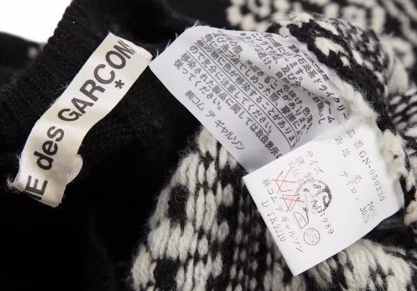 Comme des Garcons comme des garcons | 1989AW poster knit cape top-2506 Size US M / EU 48-50 / 2 - 8 Thumbnail