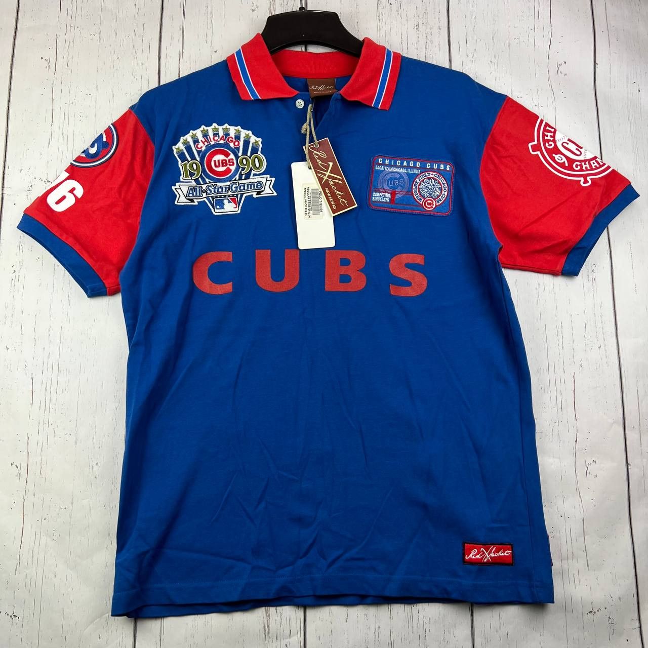 Vintage Chicago Cubs MLB Red X Jacket 1991 Champion Shirt Men New Size US M / EU 48-50 / 2 - 1 Thumbnail