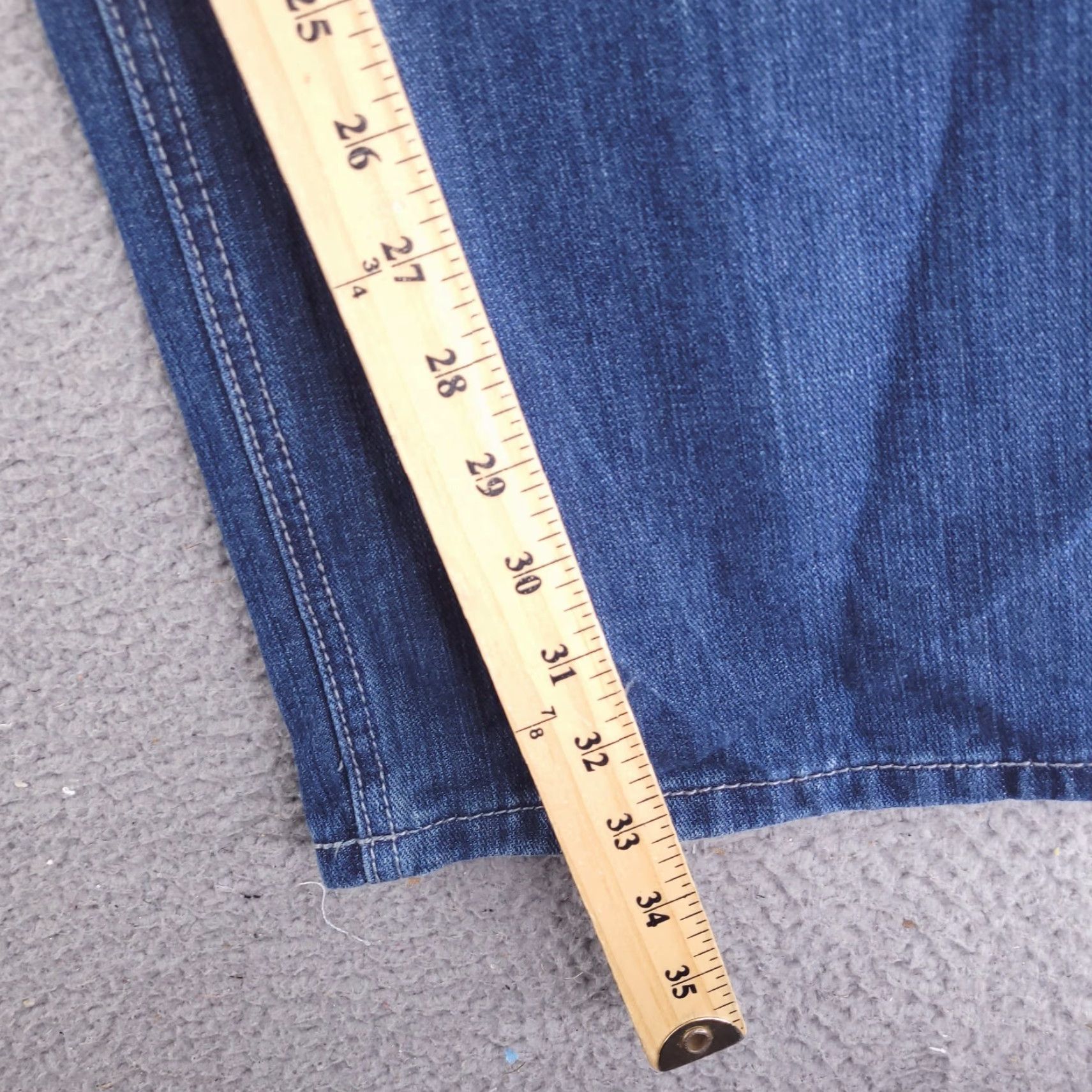 Akademiks Akademiks Jeans Mens 38x33 Blue Distressed Ripped 90s Hip Hop Straight Jeans Mens Size US 38 / EU 54 - 6 Thumbnail