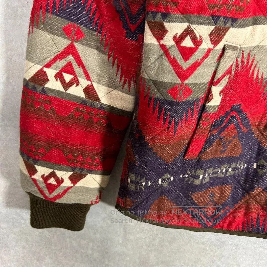 Denim & Supply Ralph Lauren RRL Double RL Quilted Navajo Shirt Jacket. Size US S / EU 44-46 / 1 - 4 Thumbnail