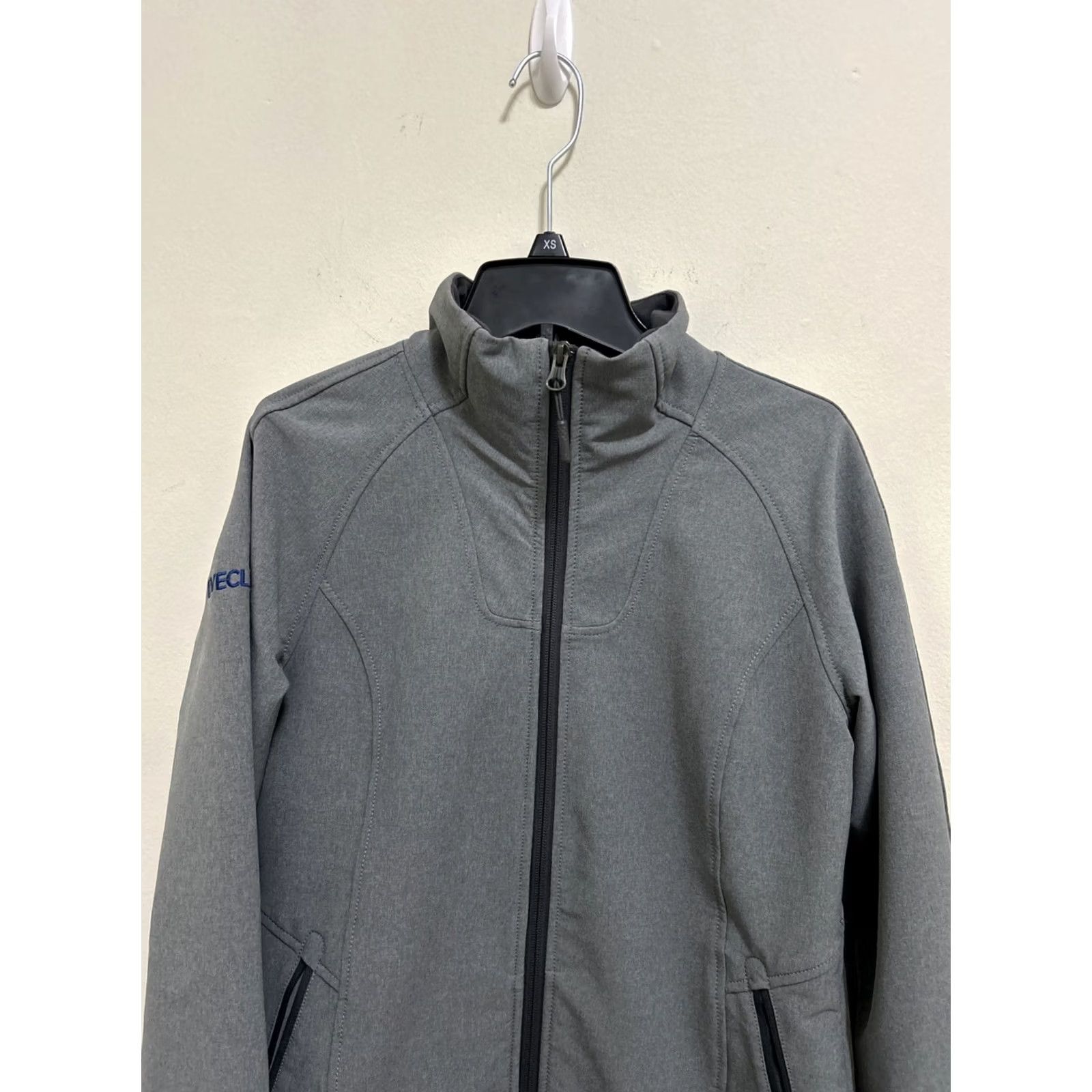 The North Face The North Face Windwall Jacket Womens Small Gray Full Zip Softshell Logo Size S / US 4 / IT 40 - 2 Thumbnail