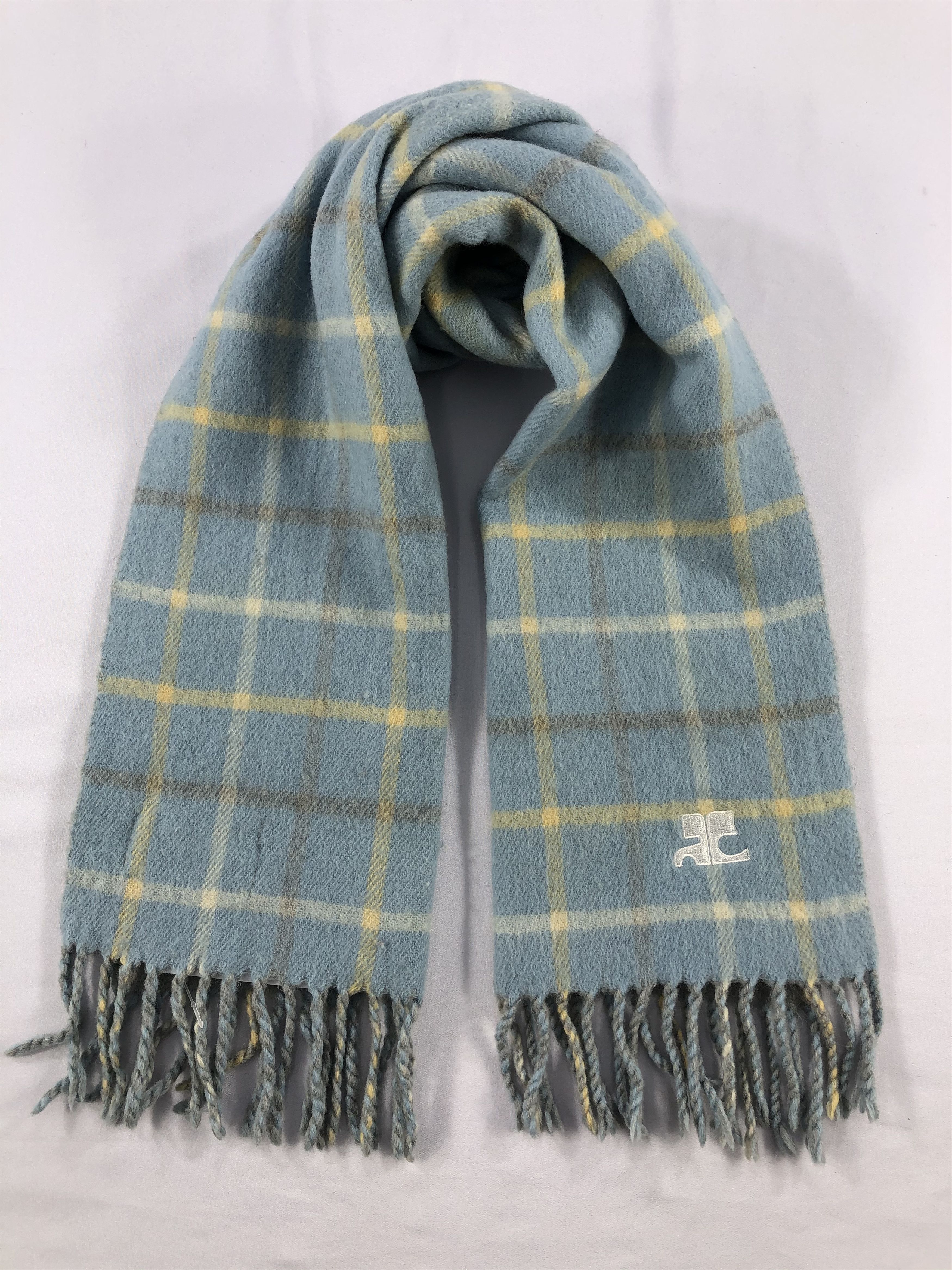 Courreges Vintage Courreges Scarf/Muffler/Neckwear MF1693 Size ONE SIZE - 1 Thumbnail